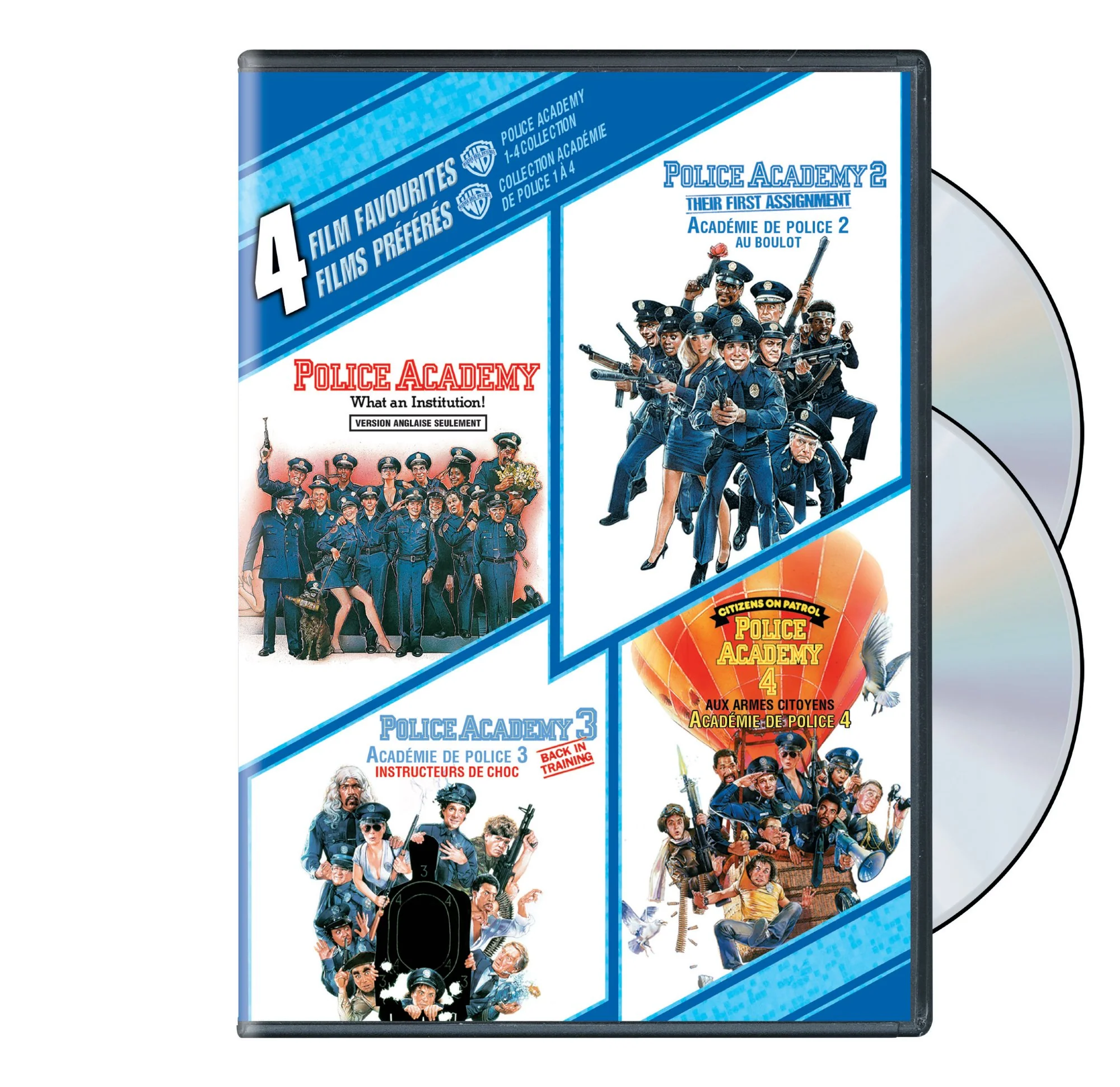 4 Film Favorites: Police Academy 1-4 [DVD]