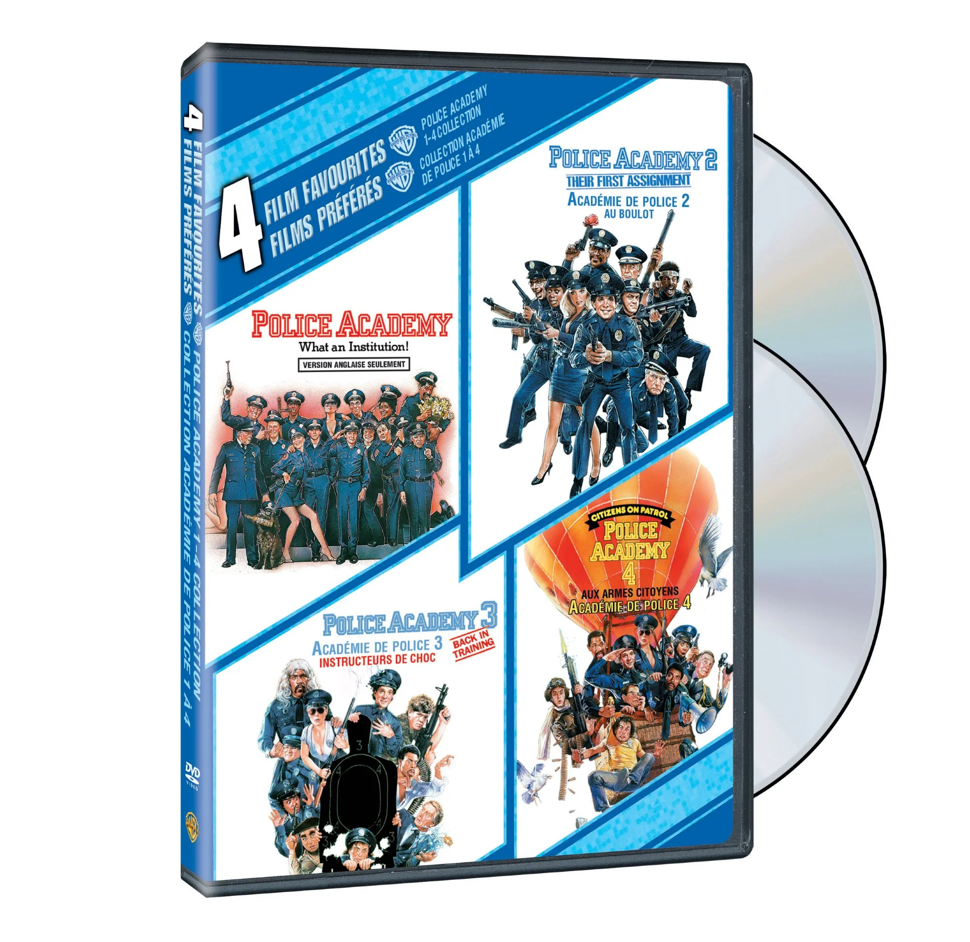 4 Film Favorites: Police Academy 1-4 [DVD] - Image 2