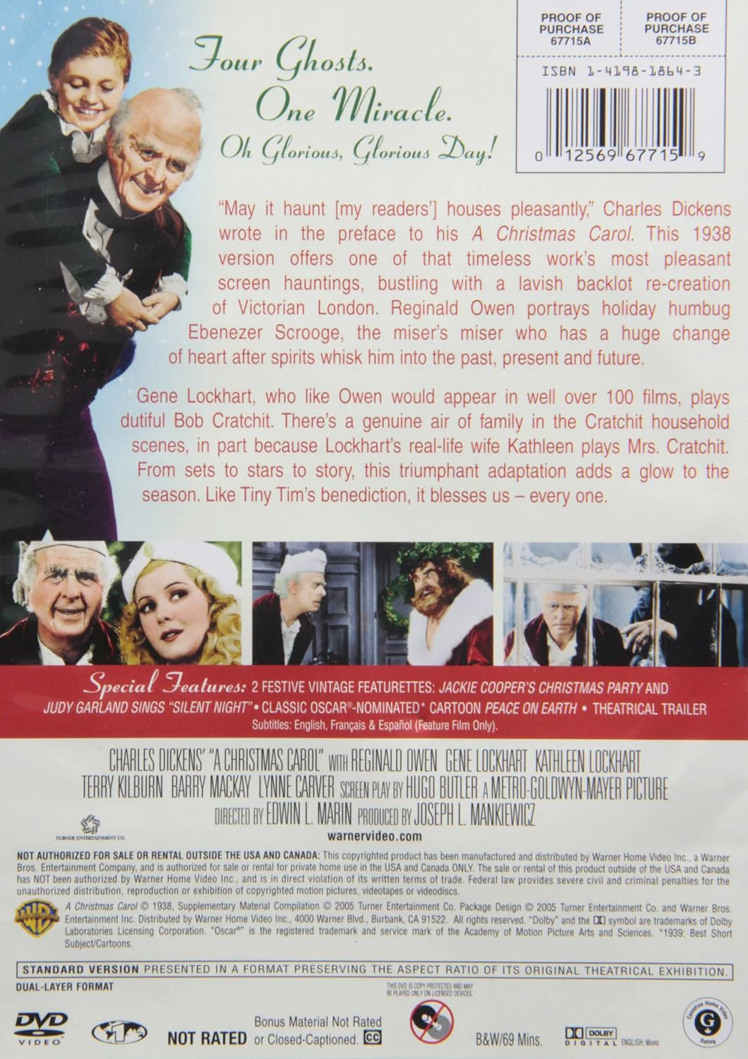 A Christmas Carol [DVD] - Image 2