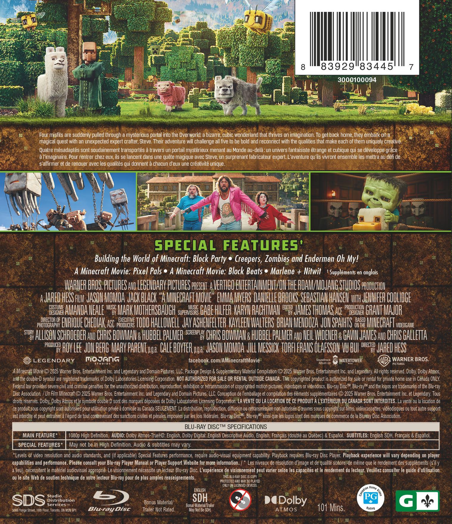 A Minecraft Movie [Blu-ray] - Image 3