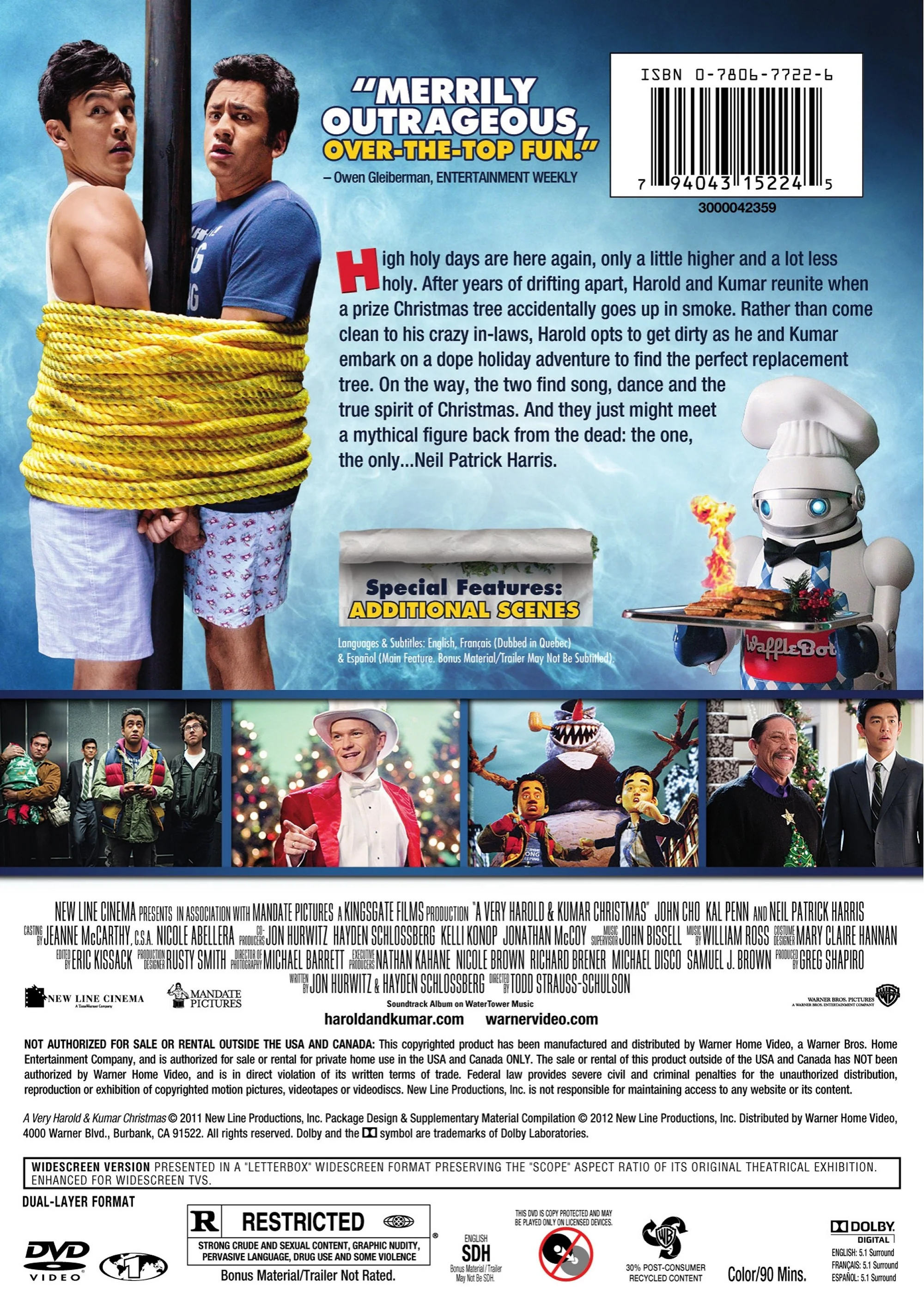 A Very Harold & Kumar Christmas [DVD] - Image 3