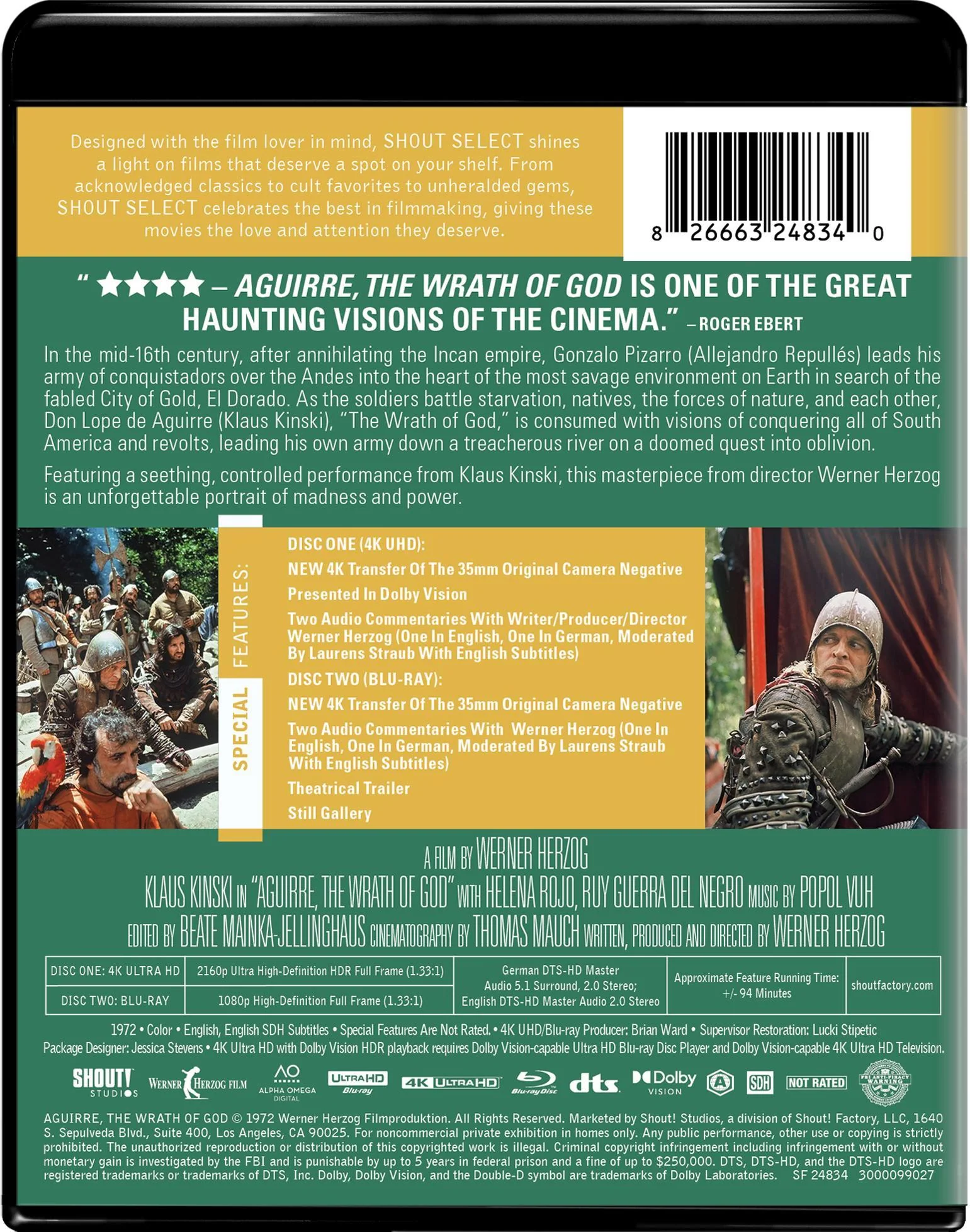 Aguirre, the Wrath of God (Collector's Edition) [UHD] - Image 3