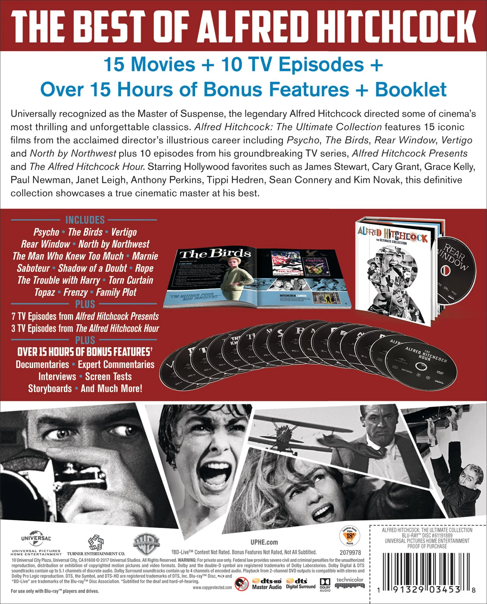 Alfred Hitchcock: The Ultimate Collection [Blu-Ray] - Image 3