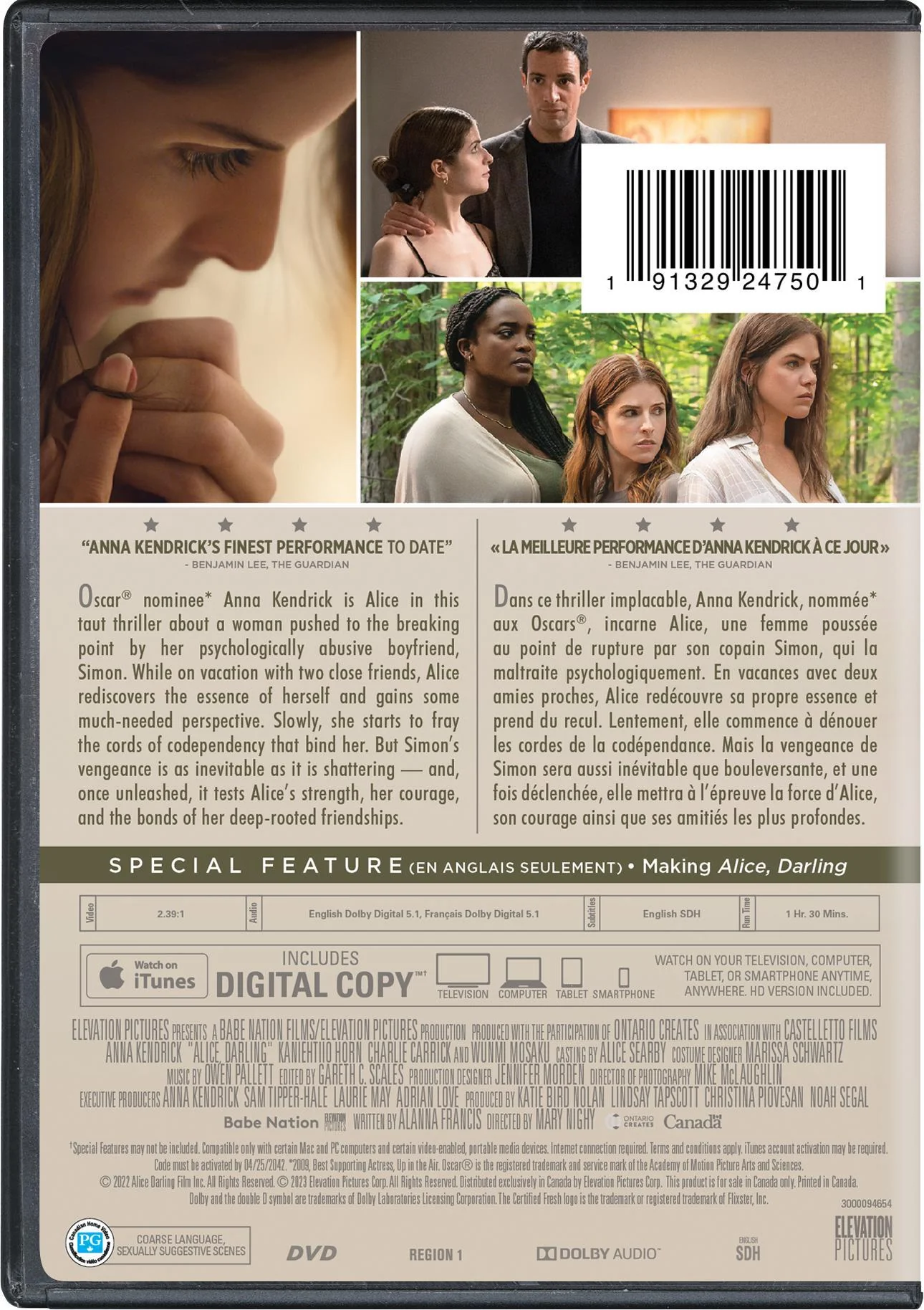 Alice, Darling - DVD + Digital [DVD] - Image 3