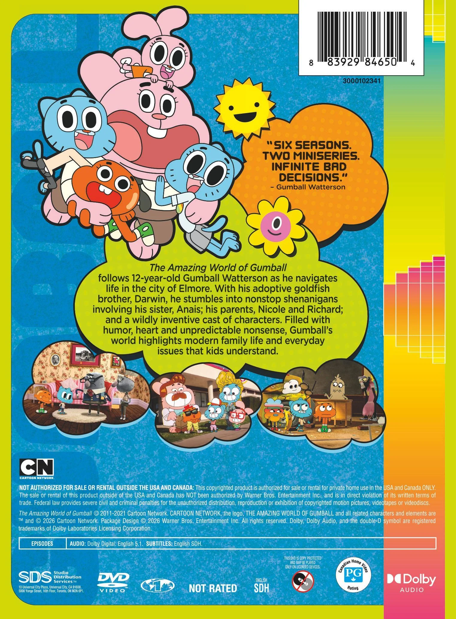 Amazing World of Gumball, The: The Complete Series [DVD] - Image 3