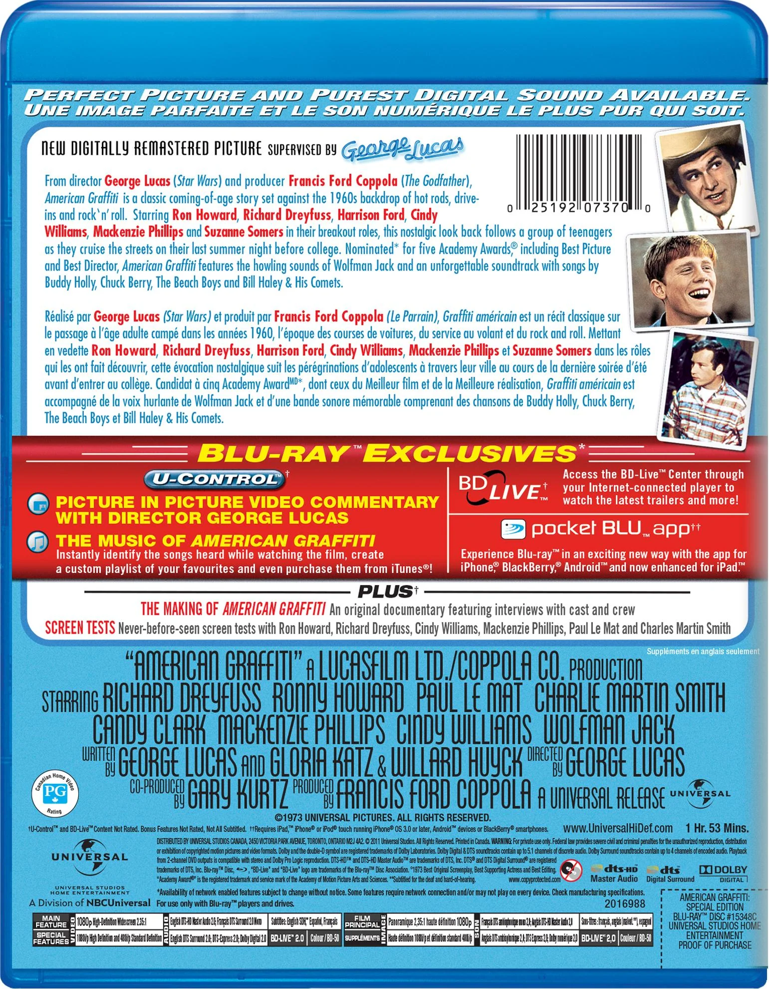 American Graffiti (Special Edition) [Blu-ray] - Image 3