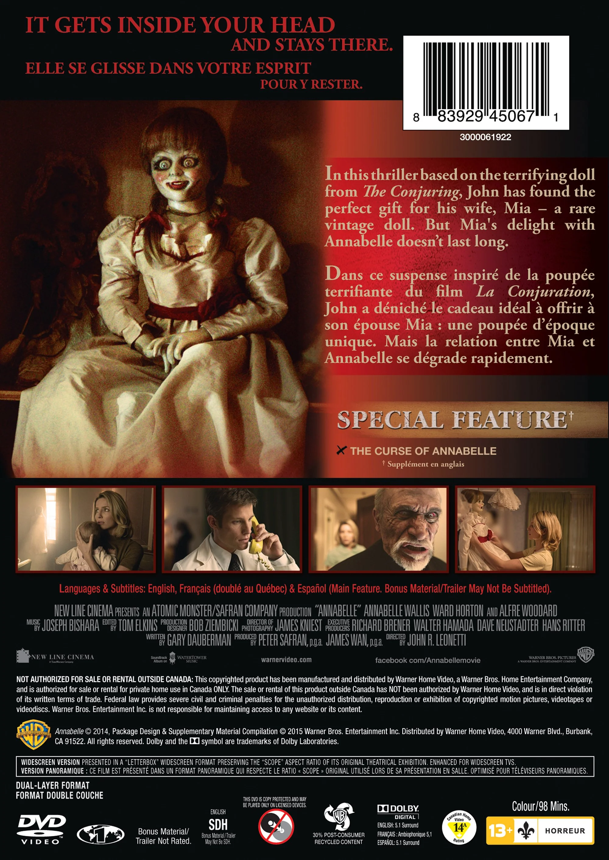 Annabelle [DVD] - Image 3