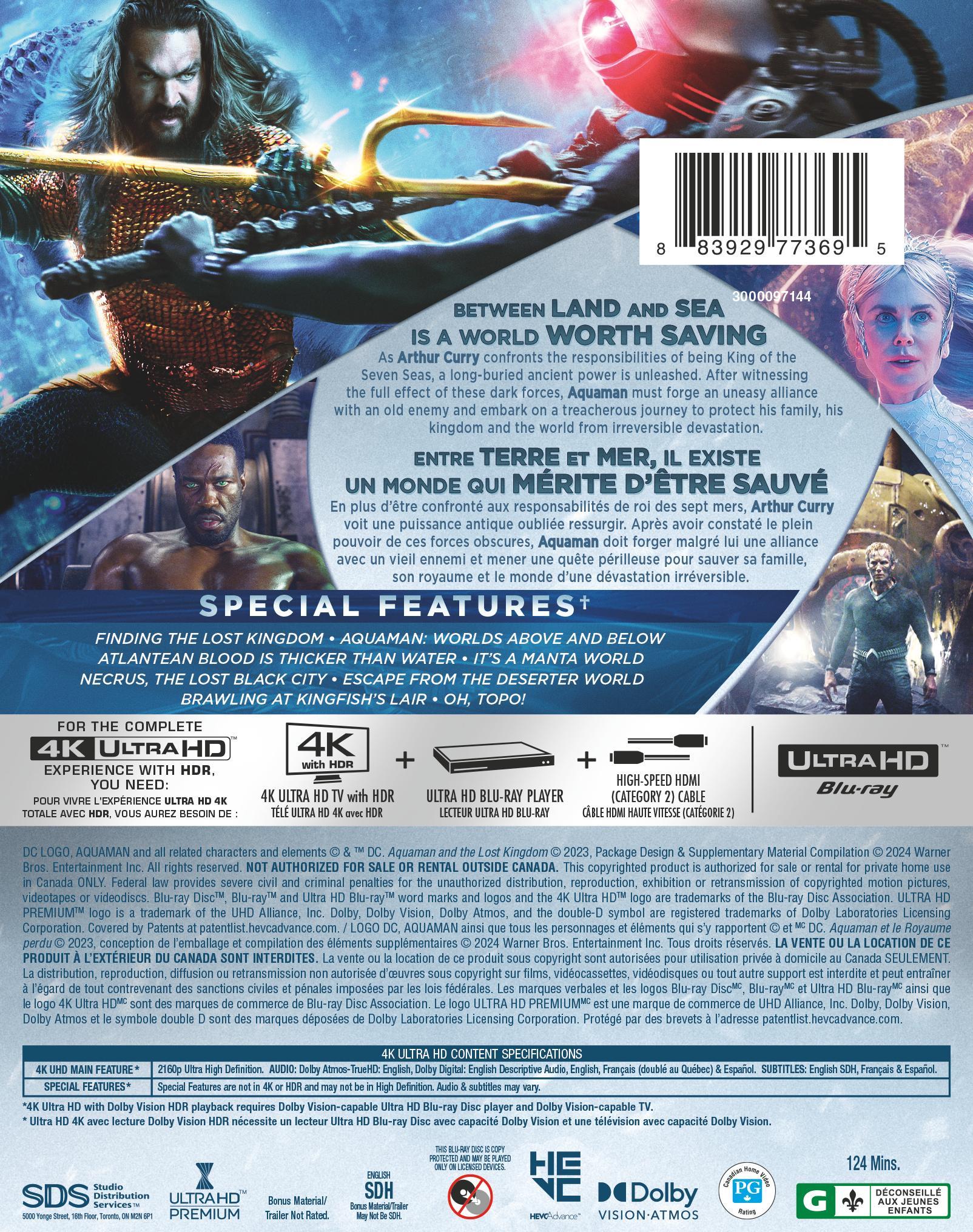 Aquaman and the Lost Kingdom [UHD] - Image 3