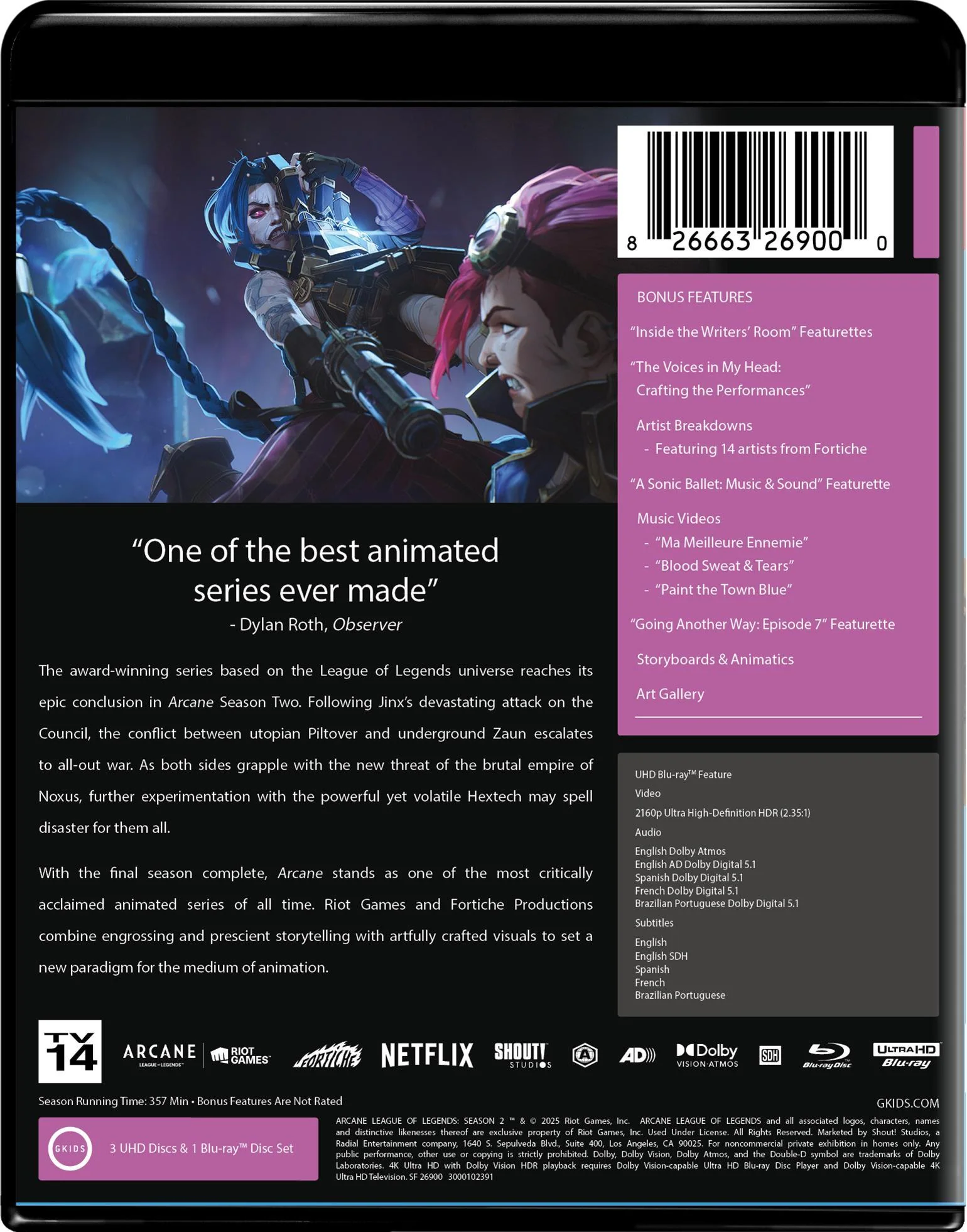Arcane: League of Legends - Season Two [UHD] - Image 3