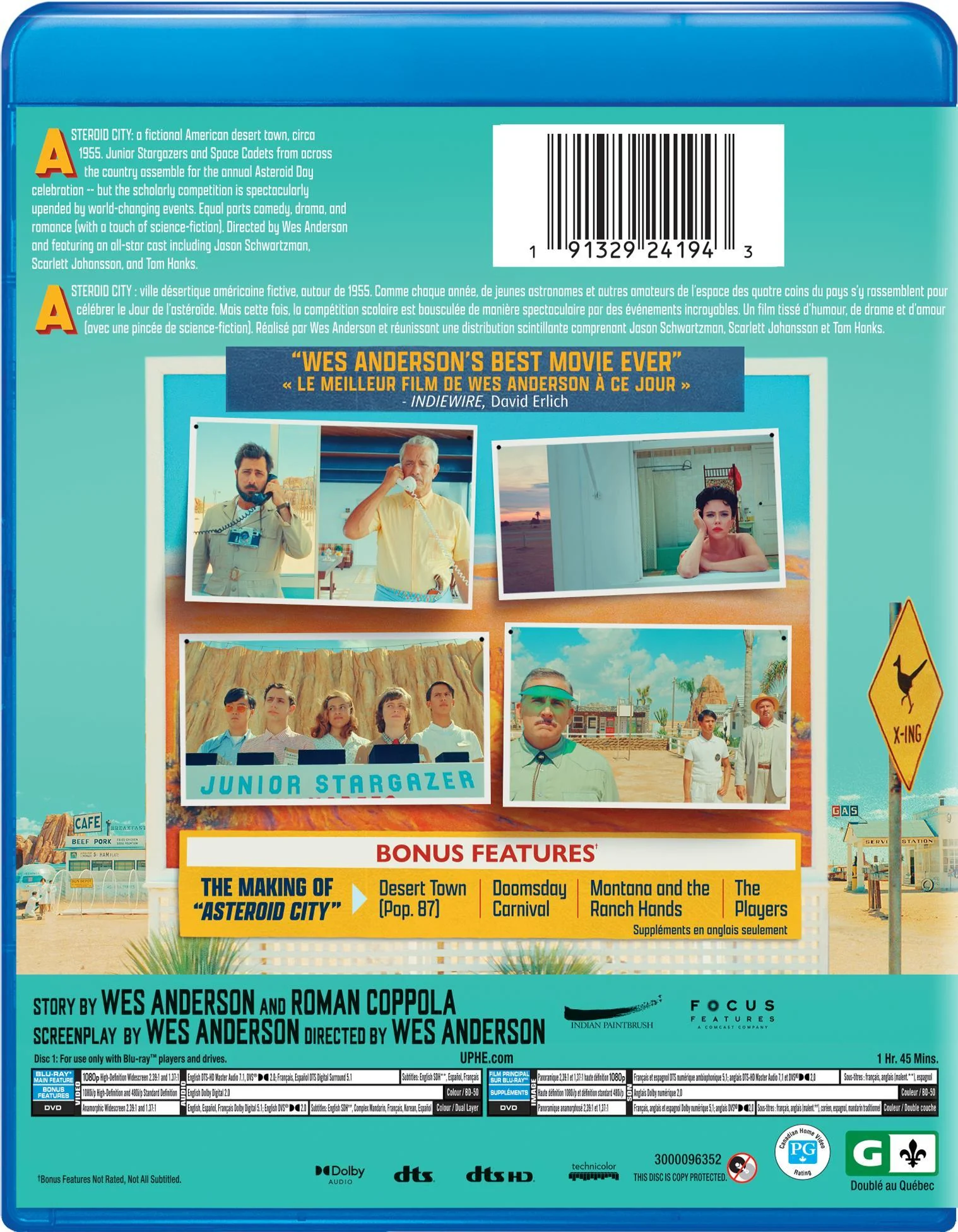 Asteroid City (Blu-ray + DVD) [Blu-Ray] - Image 3