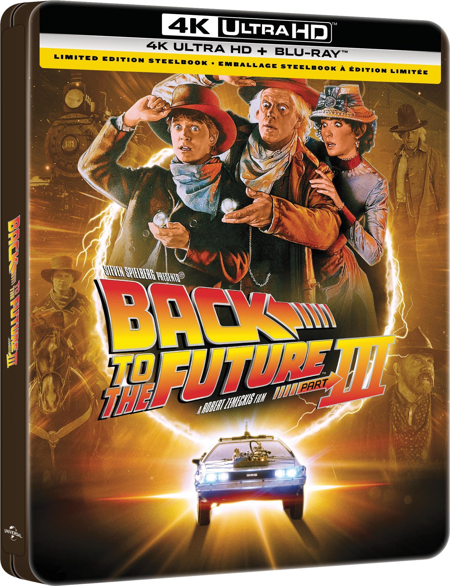 Back to the Future Part III - Limited Edition Steelbook  [UHD] - Image 3
