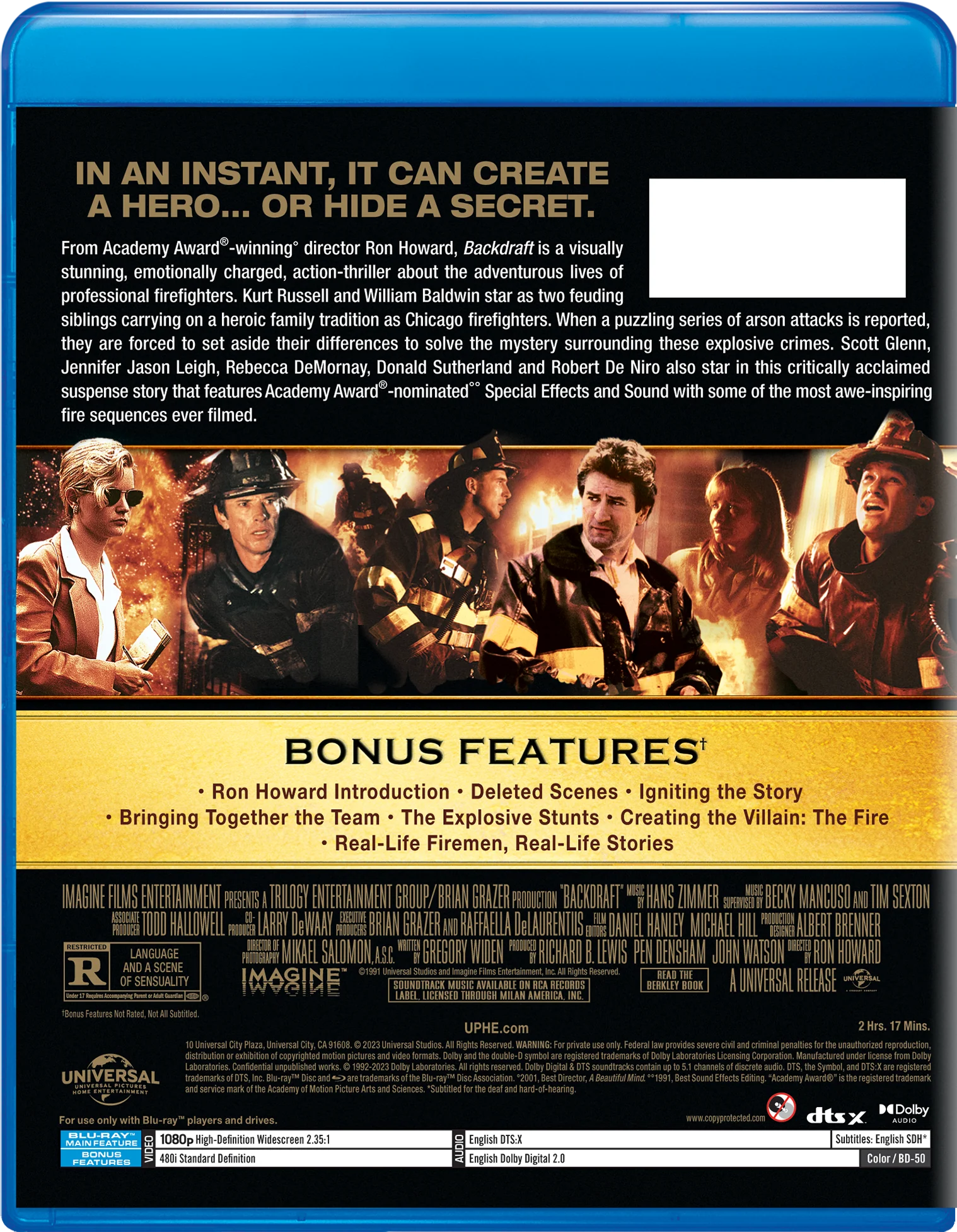 Backdraft [DVD] - Image 3