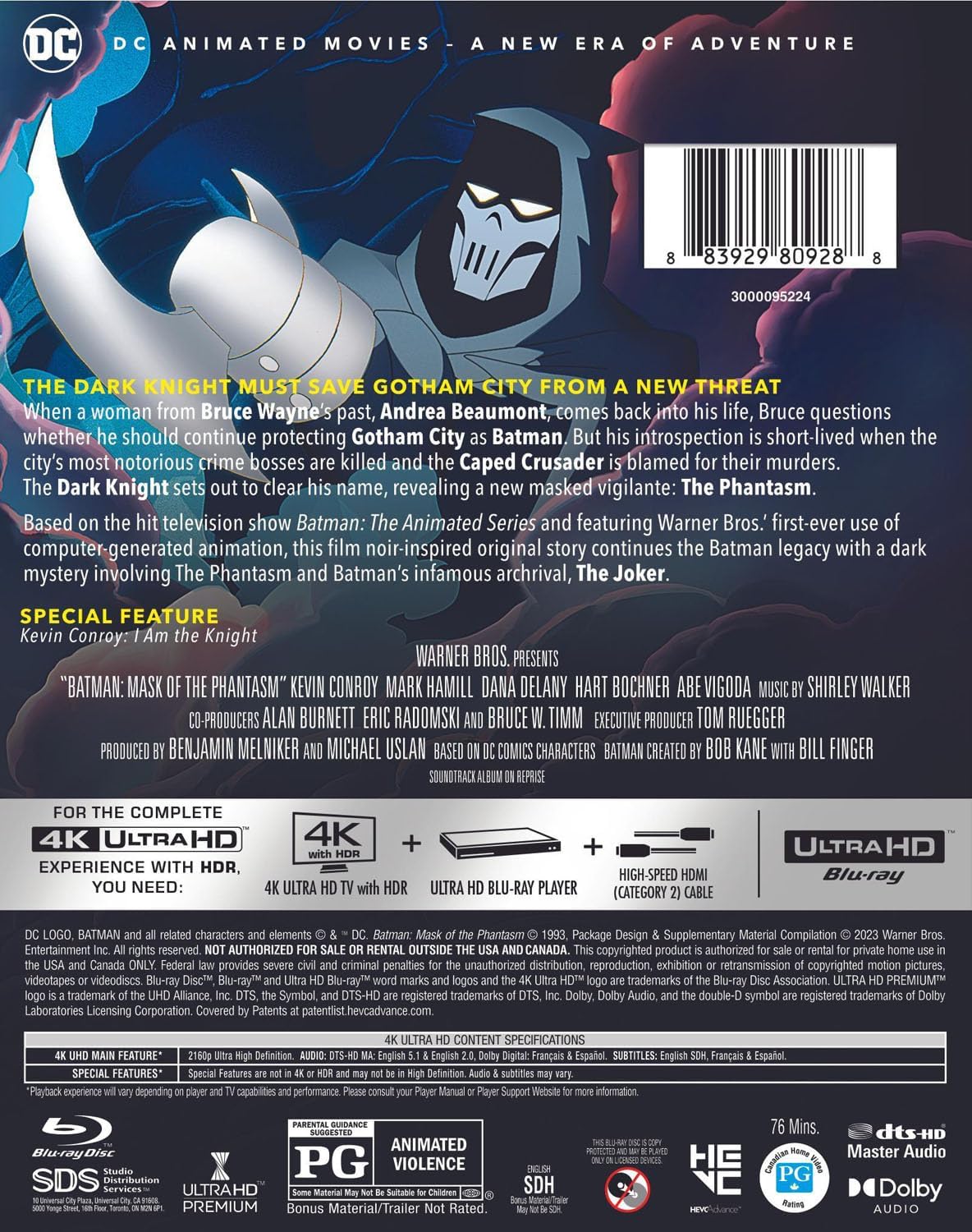 Batman: Mask of the Phantasm [UHD] - Image 3