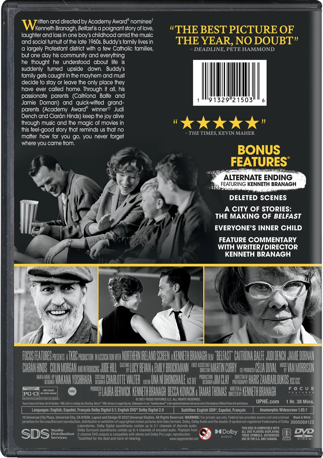 Belfast [DVD] - Image 3
