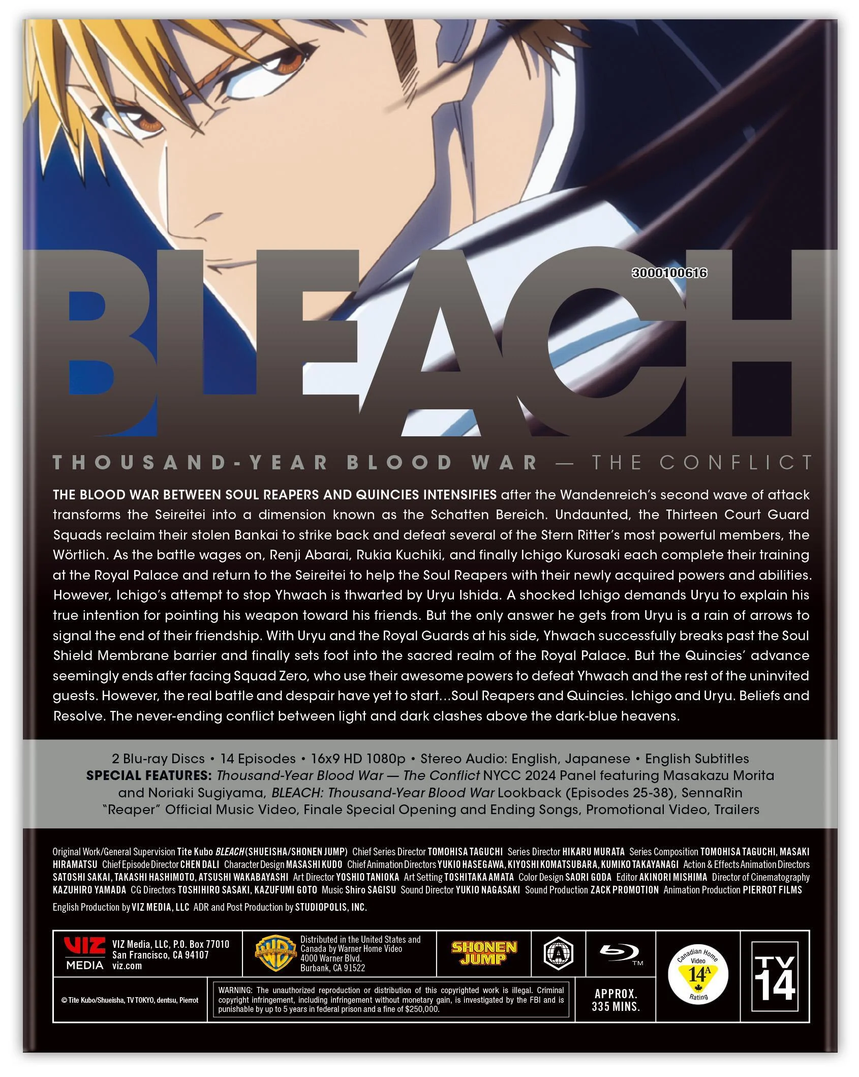 Bleach: Thousand Year Blood War Part 3 [Blu-ray] - Image 2