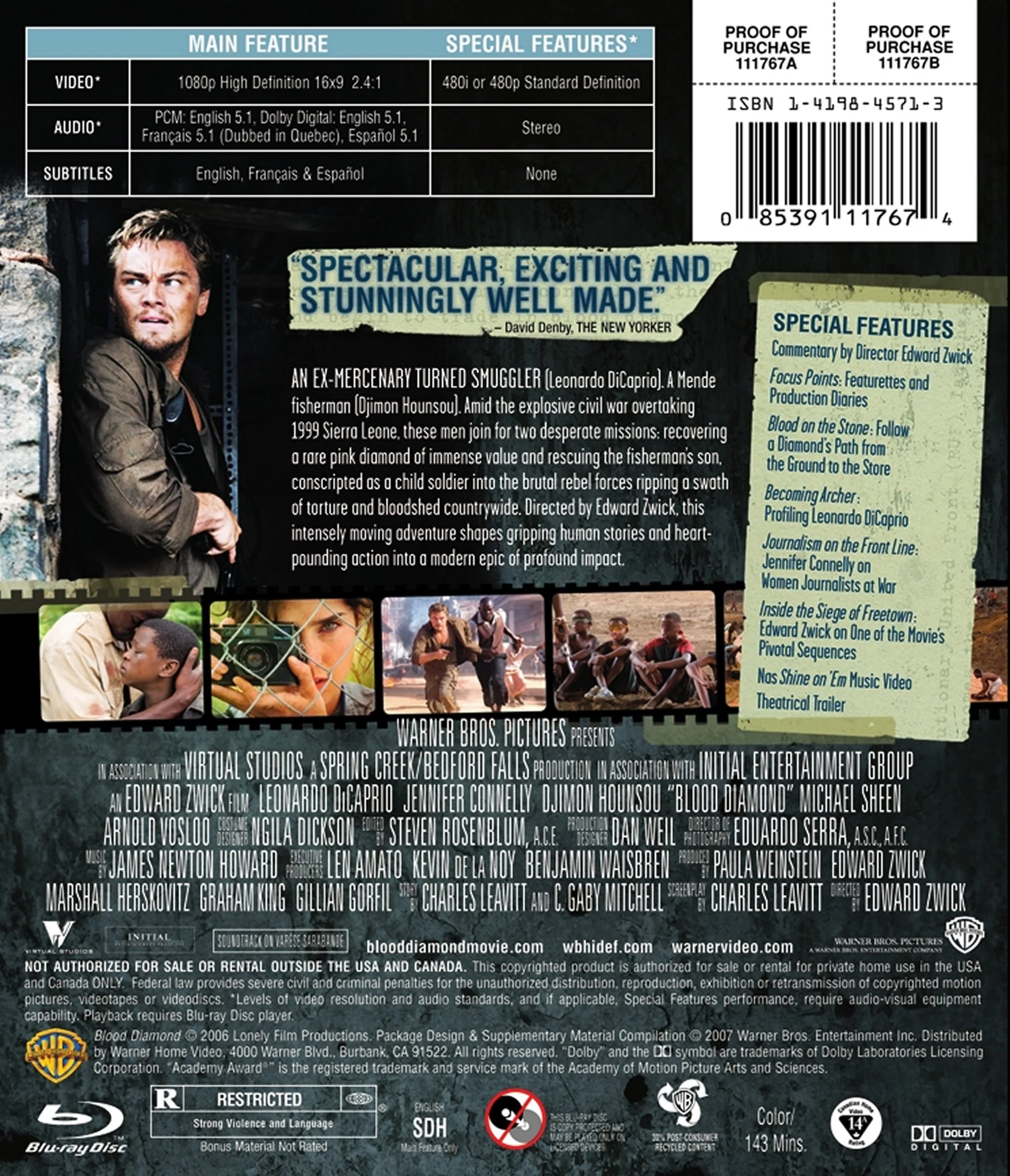 Blood Diamond [Blu-Ray] - Image 3