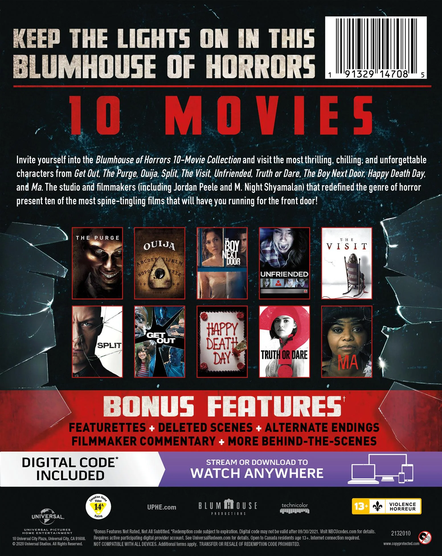 Blumhouse of Horrors 10-Movie Collection (Blu-ray) [Blu-Ray] - Image 3