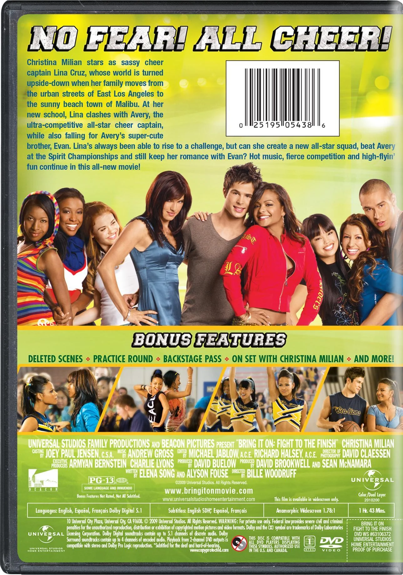 Bring It On: Fight to the Finish [DVD] - Image 3