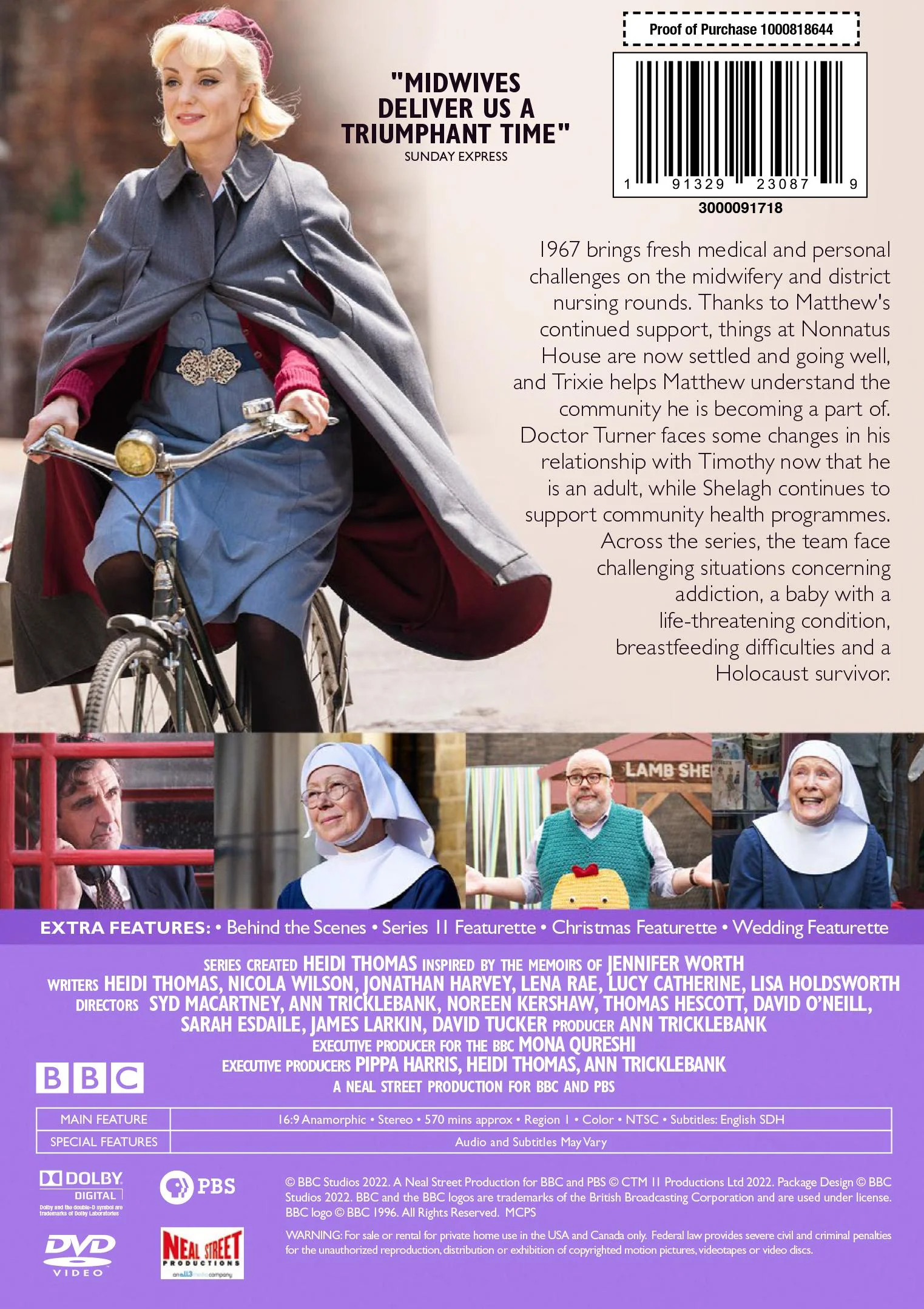 Call the Midwife: Series Eleven (Box Set) [DVD] - Image 3