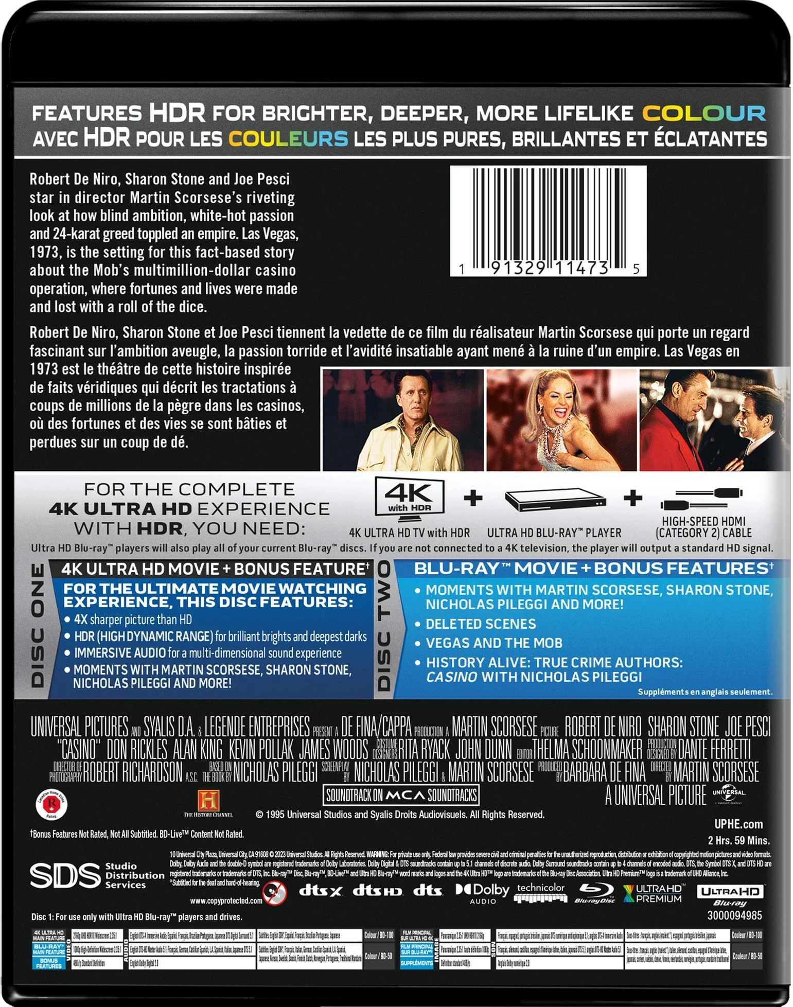 Casino (4K Ultra HD + Blu-ray) [UHD] - Image 3