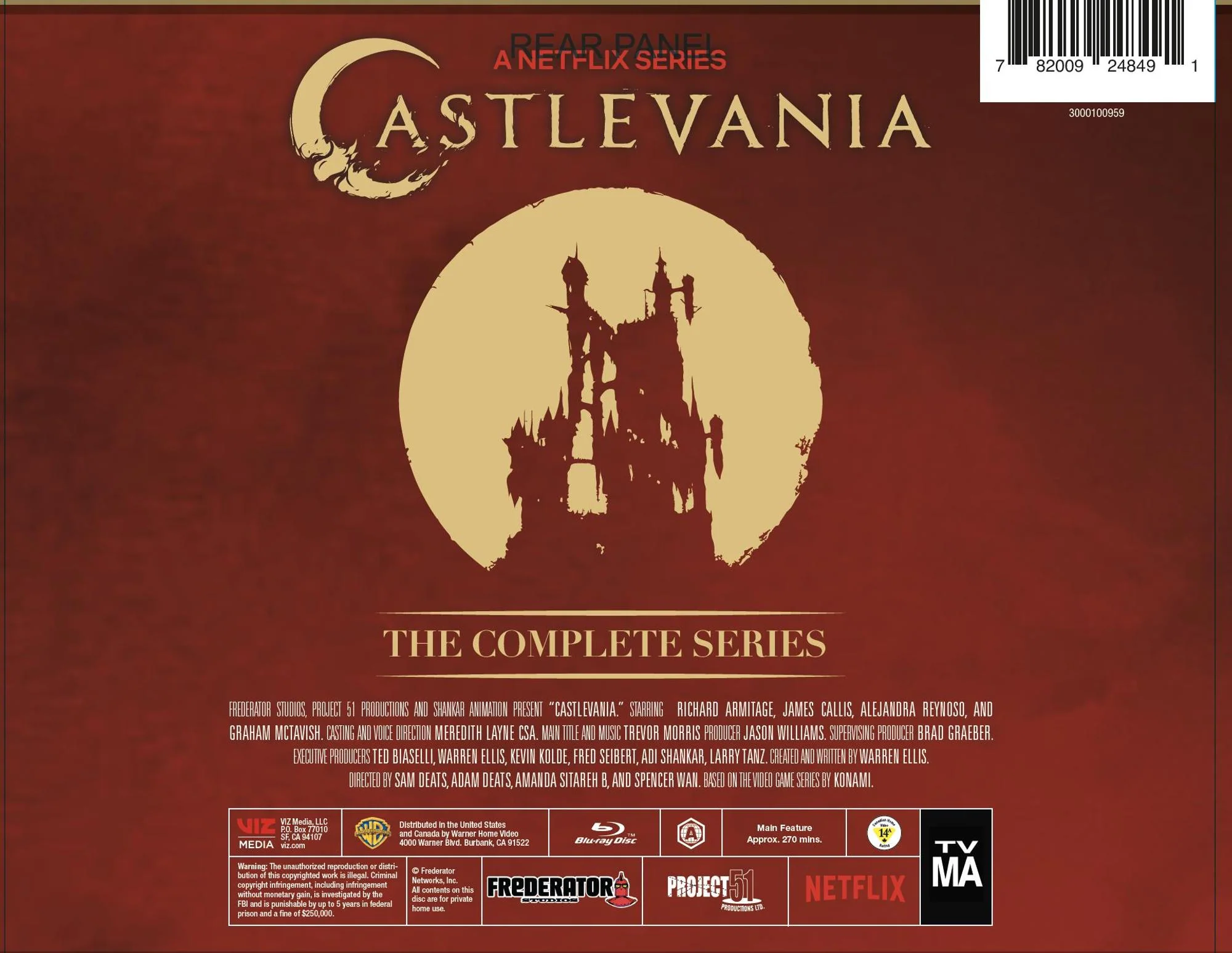 Castlevania Complete Series (Limited Edition) [Blu-ray] - Image 3