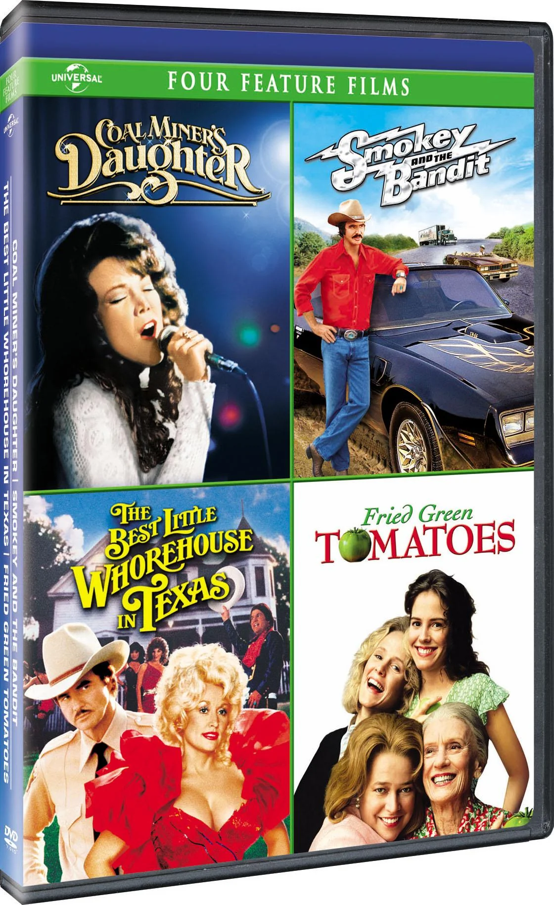 Coal Miner's Daughter / Smokey and the Bandit / The Best Little Whorehouse in Texas / Fried Green Tomatoes Collection [DVD] - Image 2