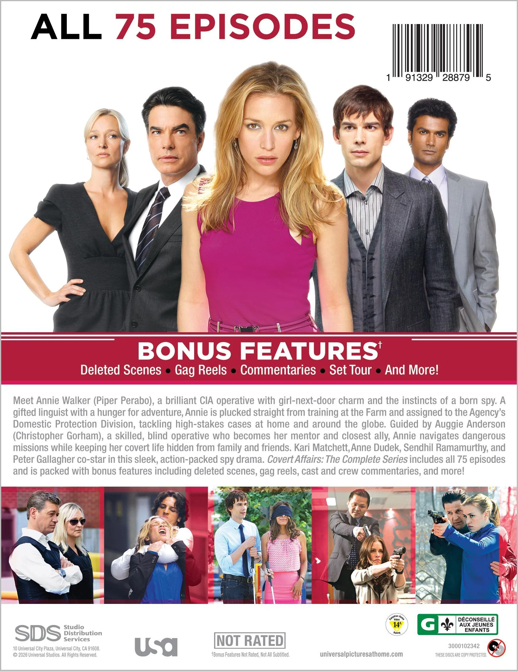 Covert Affairs: The Complete Series [DVD] - Image 3