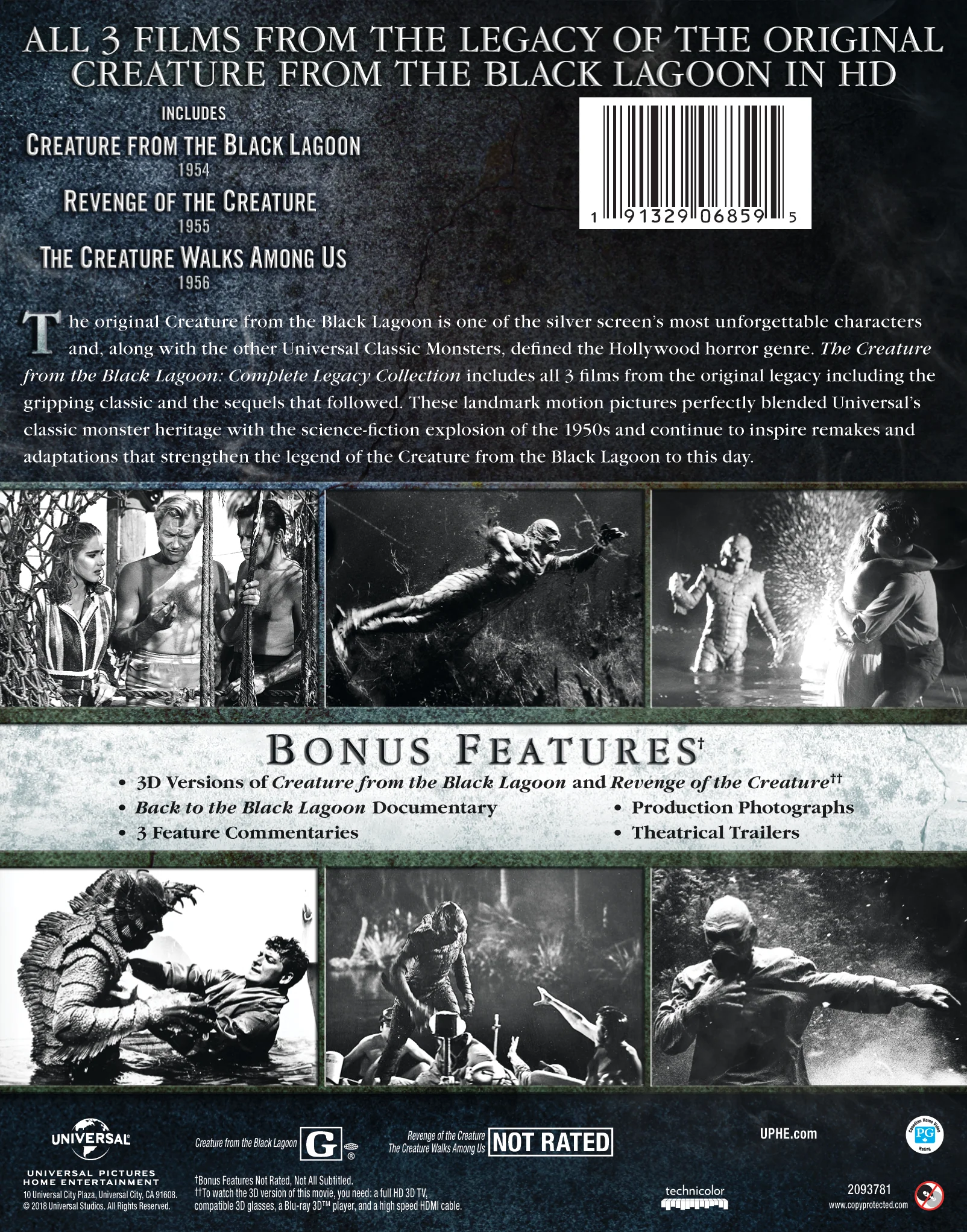 Creature From the Black Lagoon: Complete Legacy Collection [DVD] - Image 2