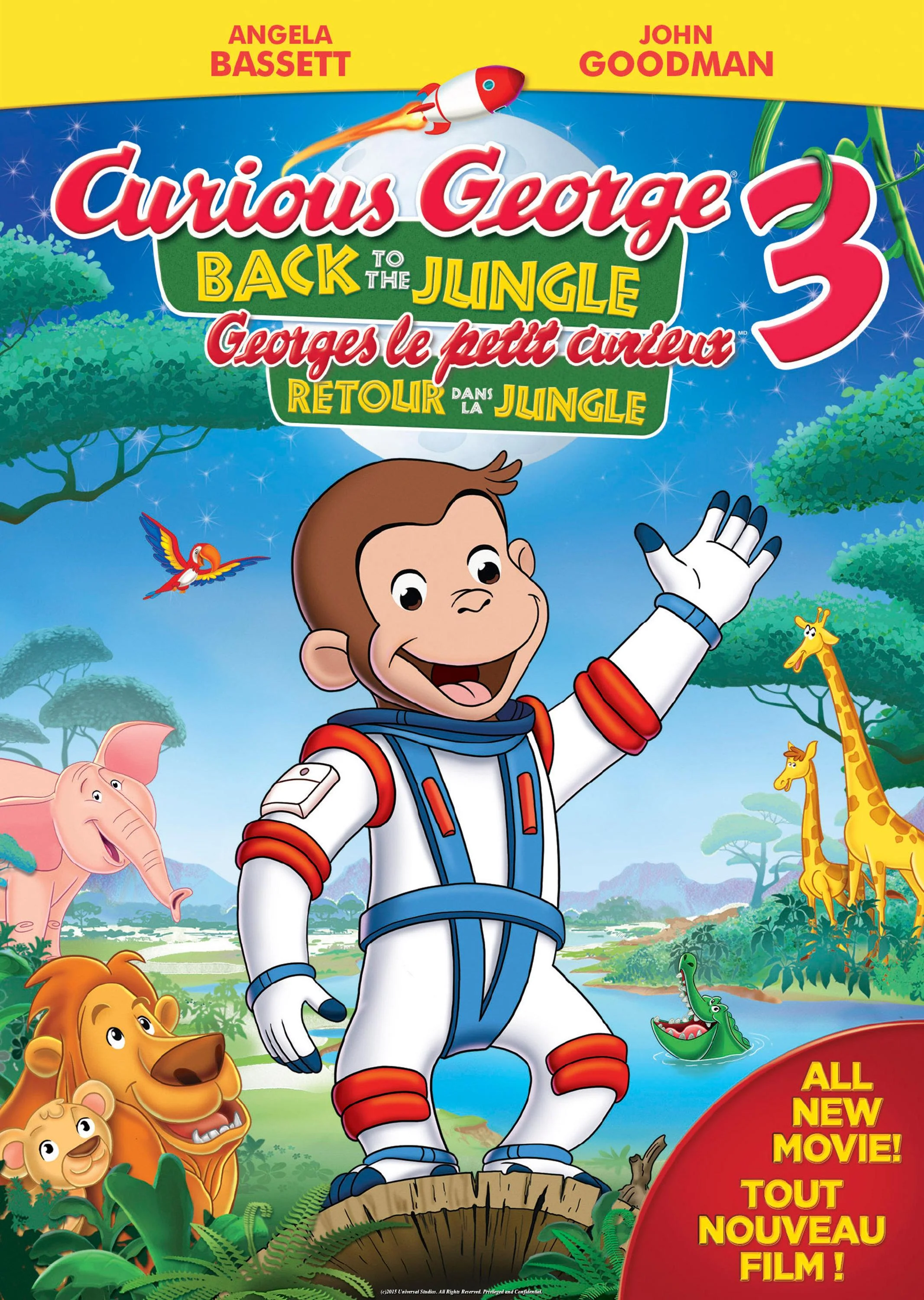 Curious George 3: Back to the Jungle [DVD]