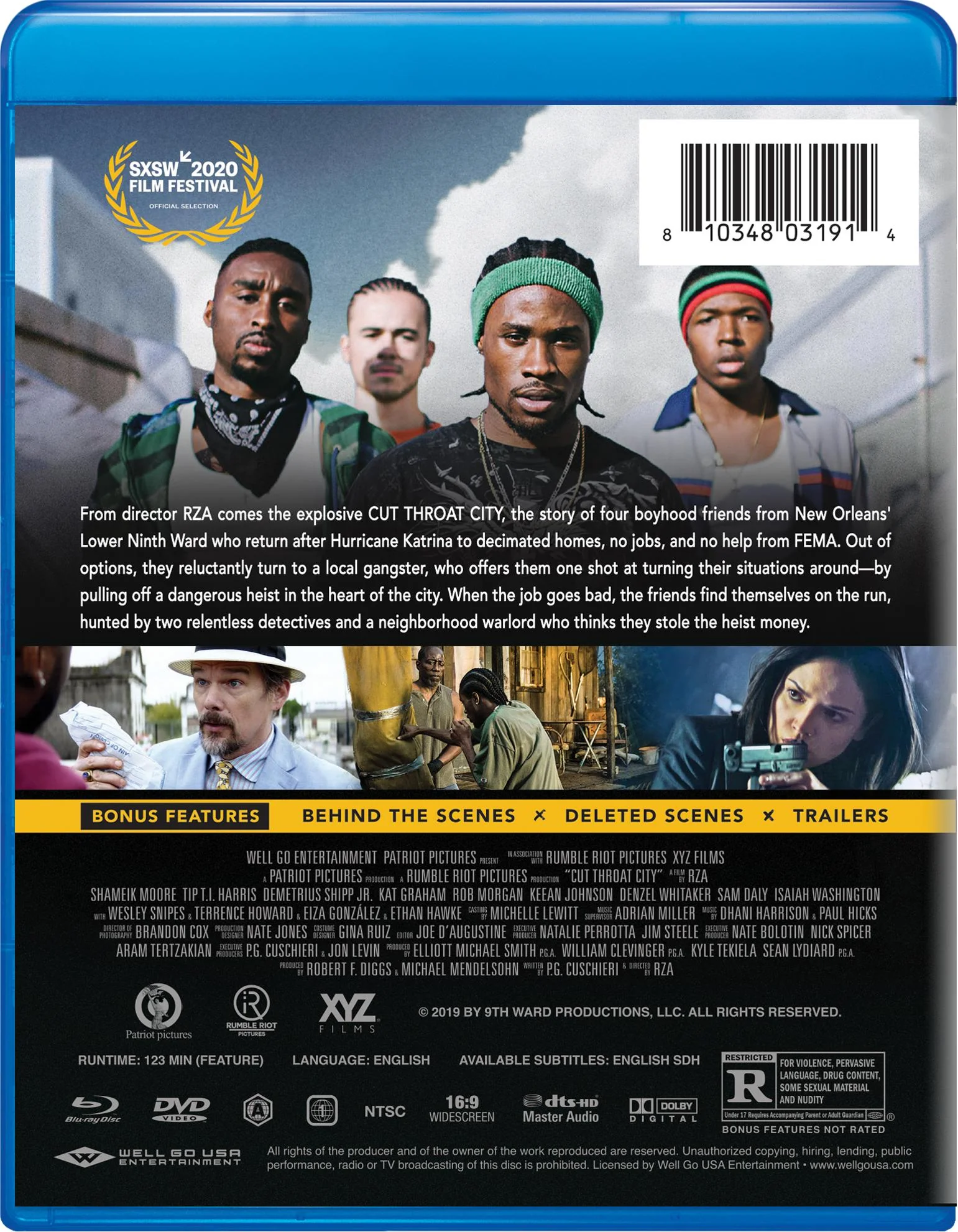 Cut Throat City (with DVD) [Blu-ray] - Image 3