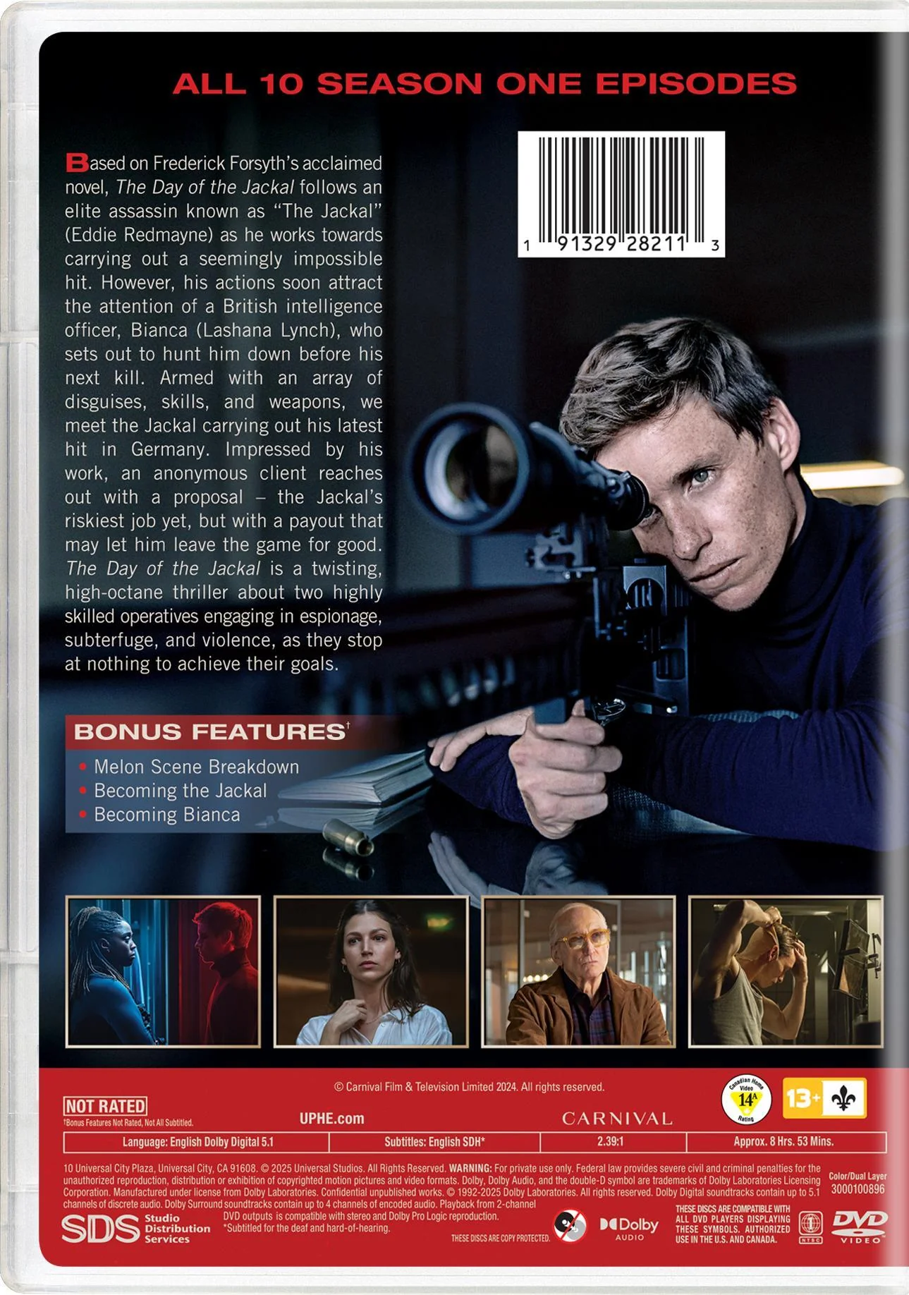Day of the Jackal Season 1 [DVD] - Image 3