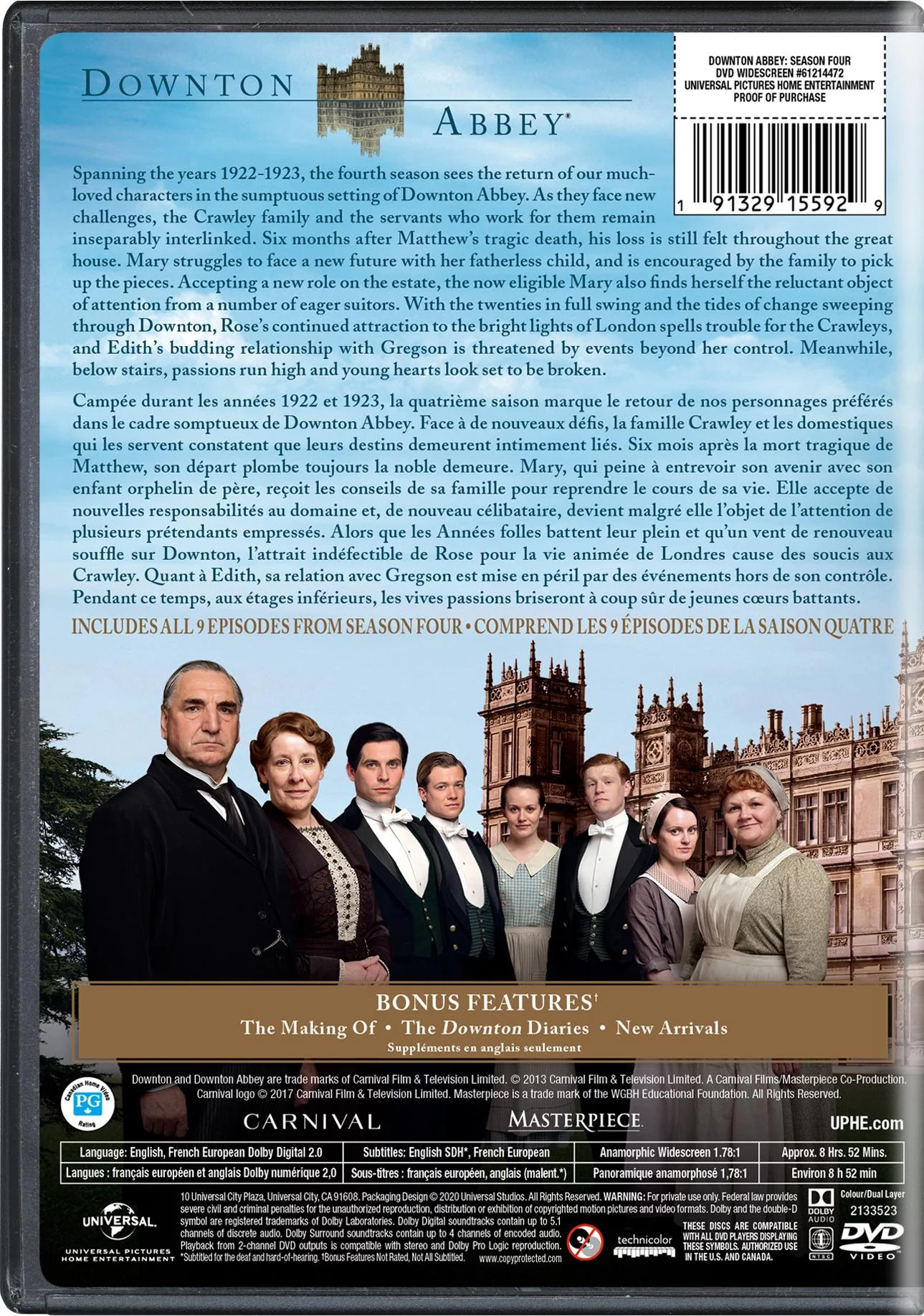 Downton Abbey: Season Four [DVD] - Image 3
