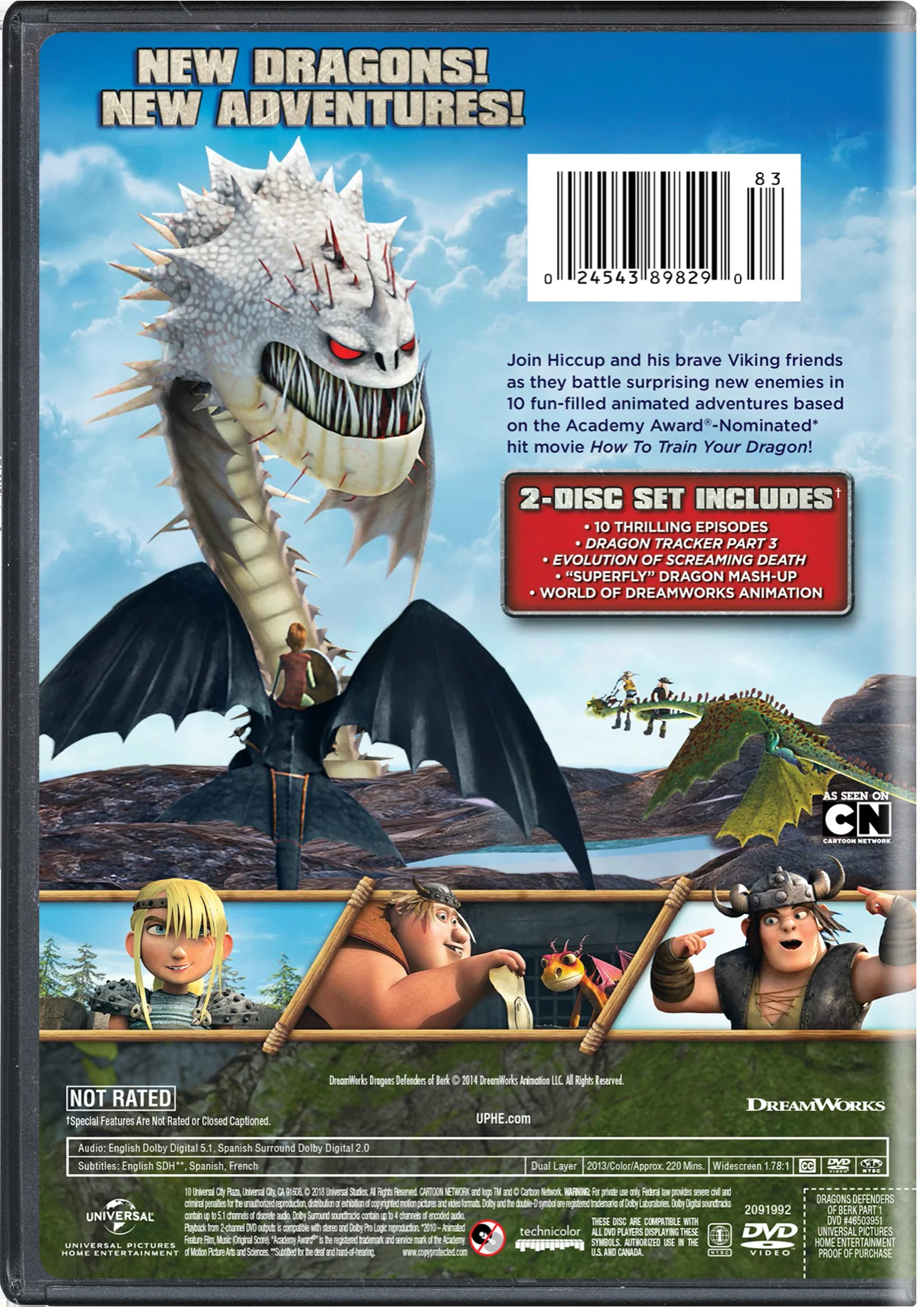 Dragons: Defenders of Berk - Part 1 [DVD] - Image 3