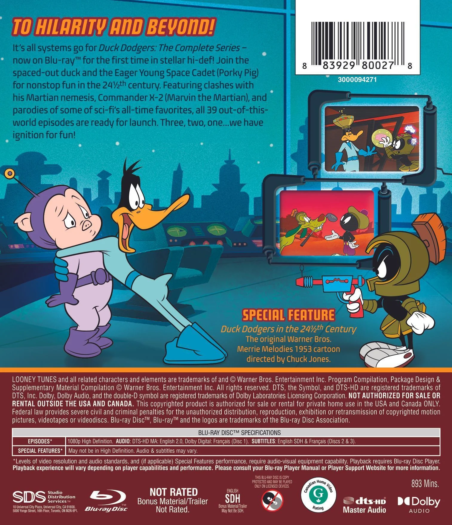 Duck Dodgers: The Complete Series (Box Set) [Blu-ray] - Image 3