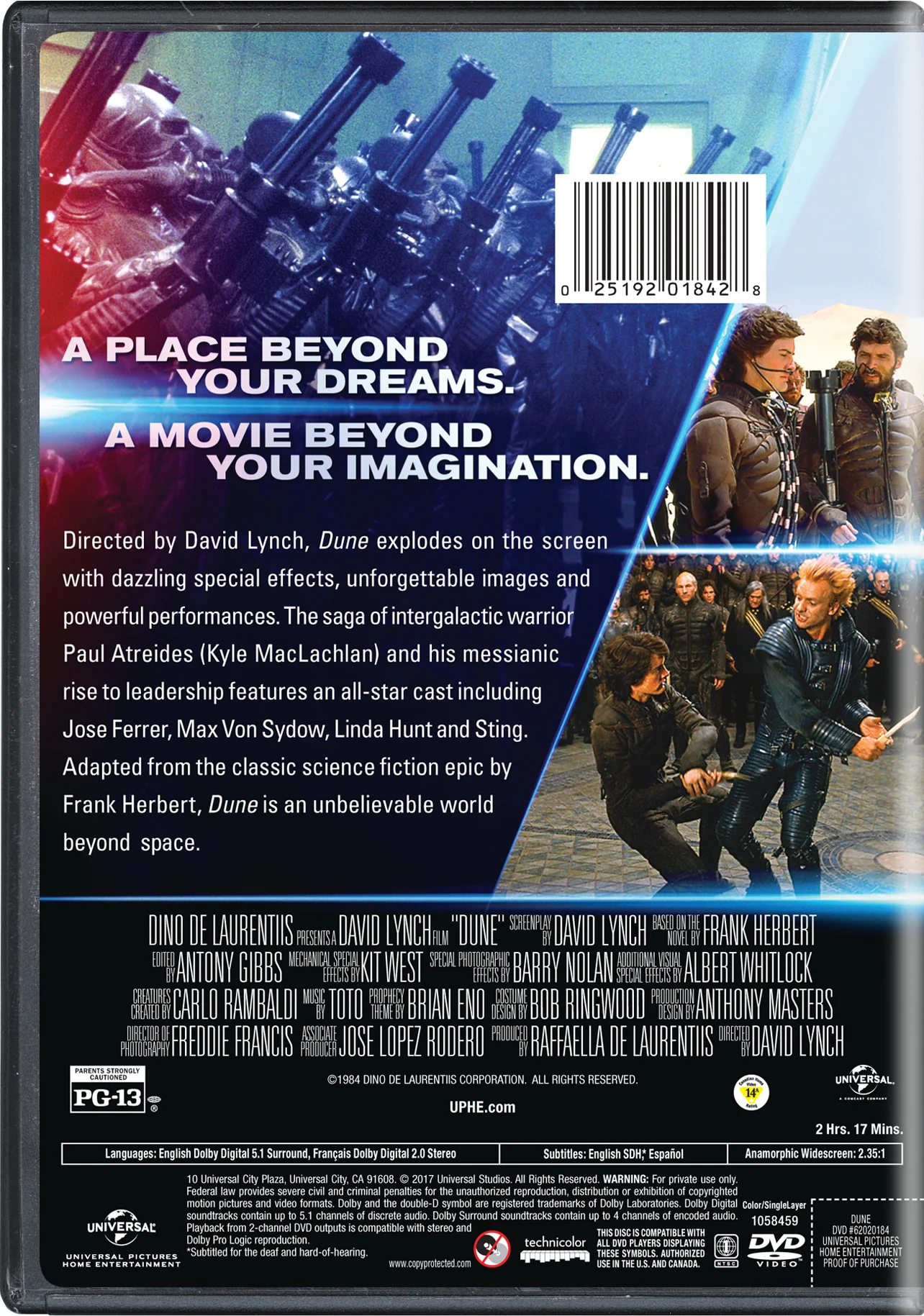Dune [DVD] - Image 3