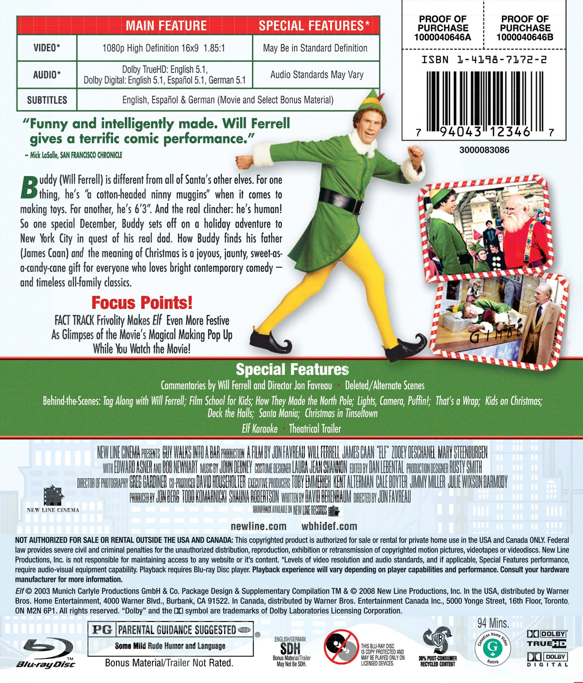 Elf [Blu-ray] - Image 3