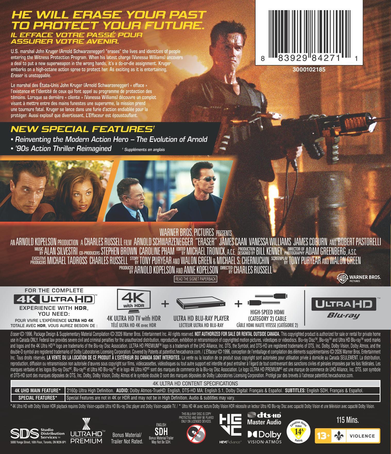 Eraser (30th Anniversary Edition) [UHD] - Image 3