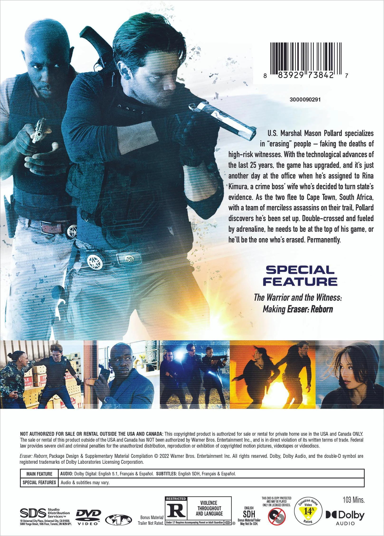 Eraser: Reborn [DVD] - Image 3