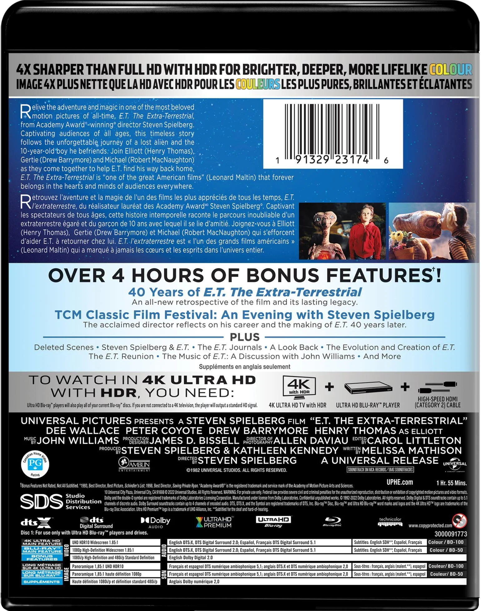 E.T. The Extra-Terrestrial (4K Ultra HD + Blu-ray) [UHD] - Image 3