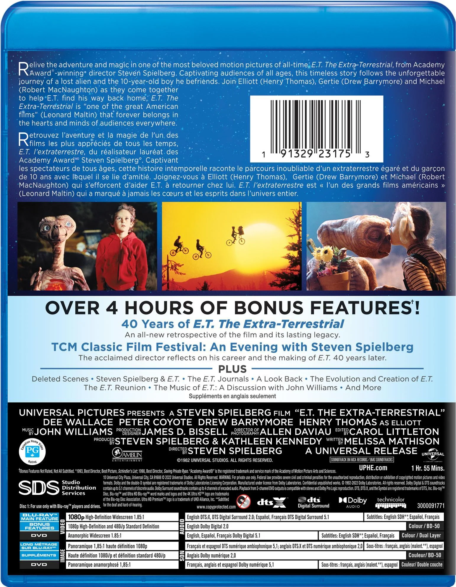 E.T. The Extra-Terrestrial (Blu-ray + DVD) [Blu-Ray] - Image 3