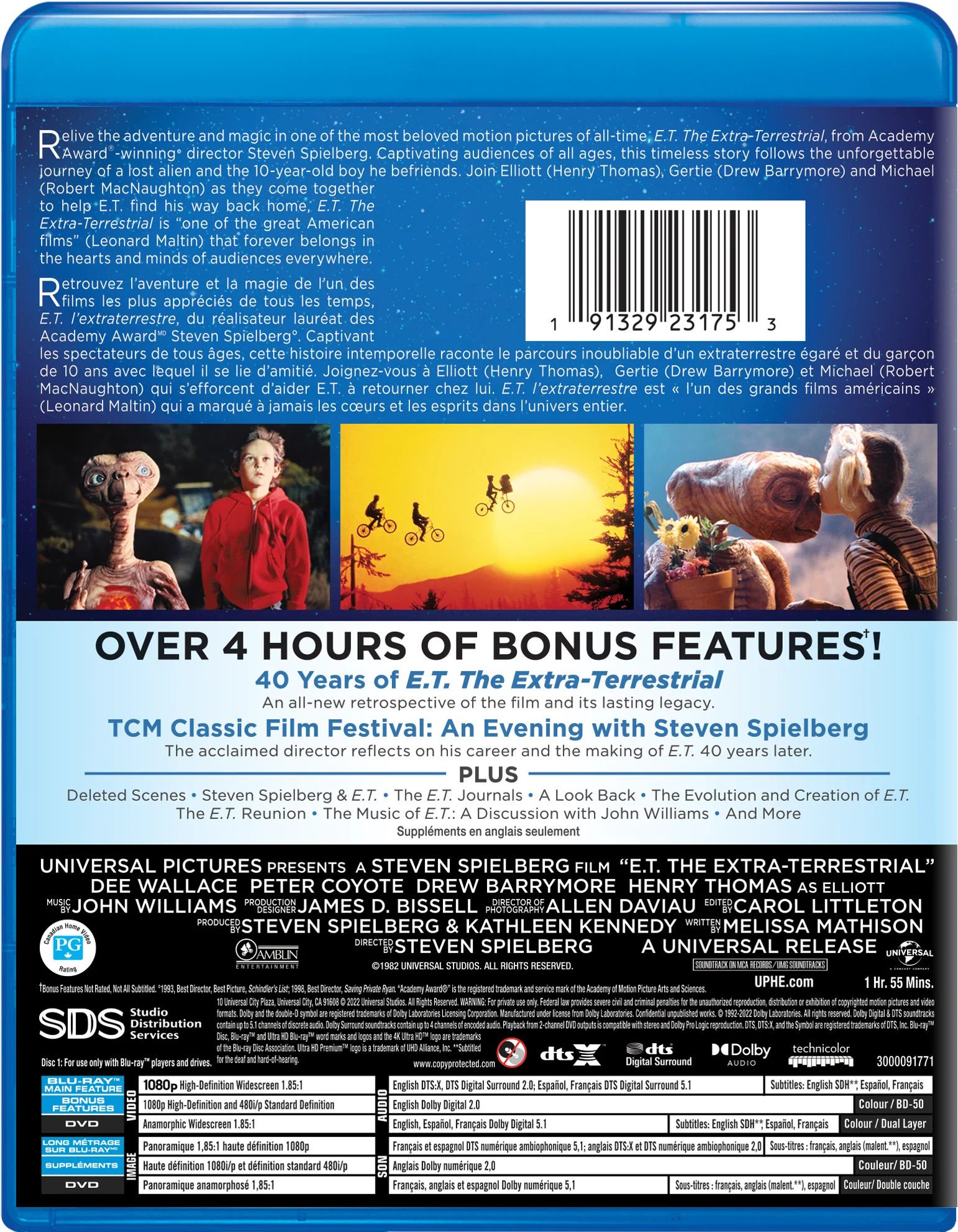 E.T. The Extra-Terrestrial (Blu-ray + DVD) [Blu-Ray] - Image 3