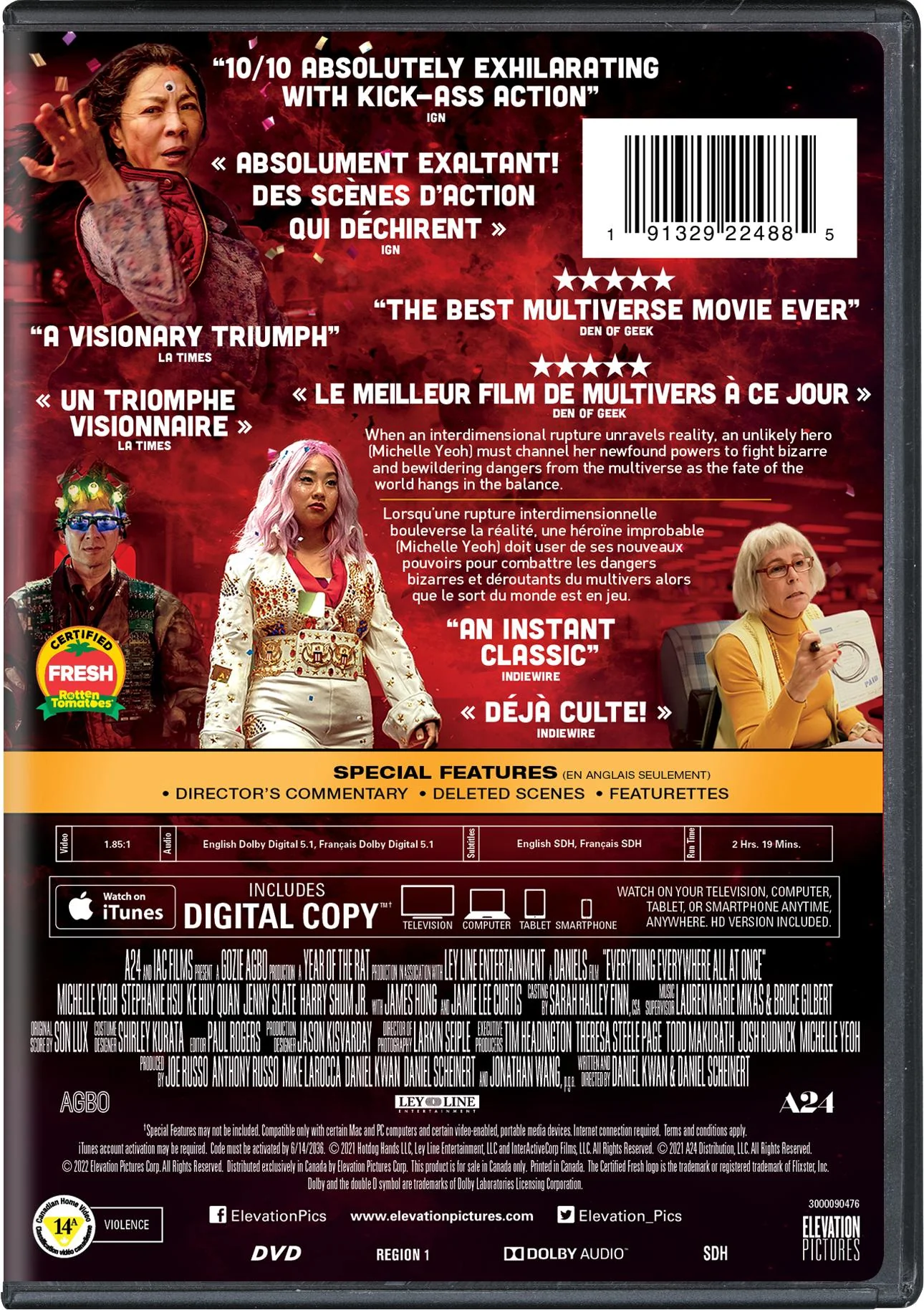 Everything Everywhere All at Once - DVD + Digital [DVD] - Image 3