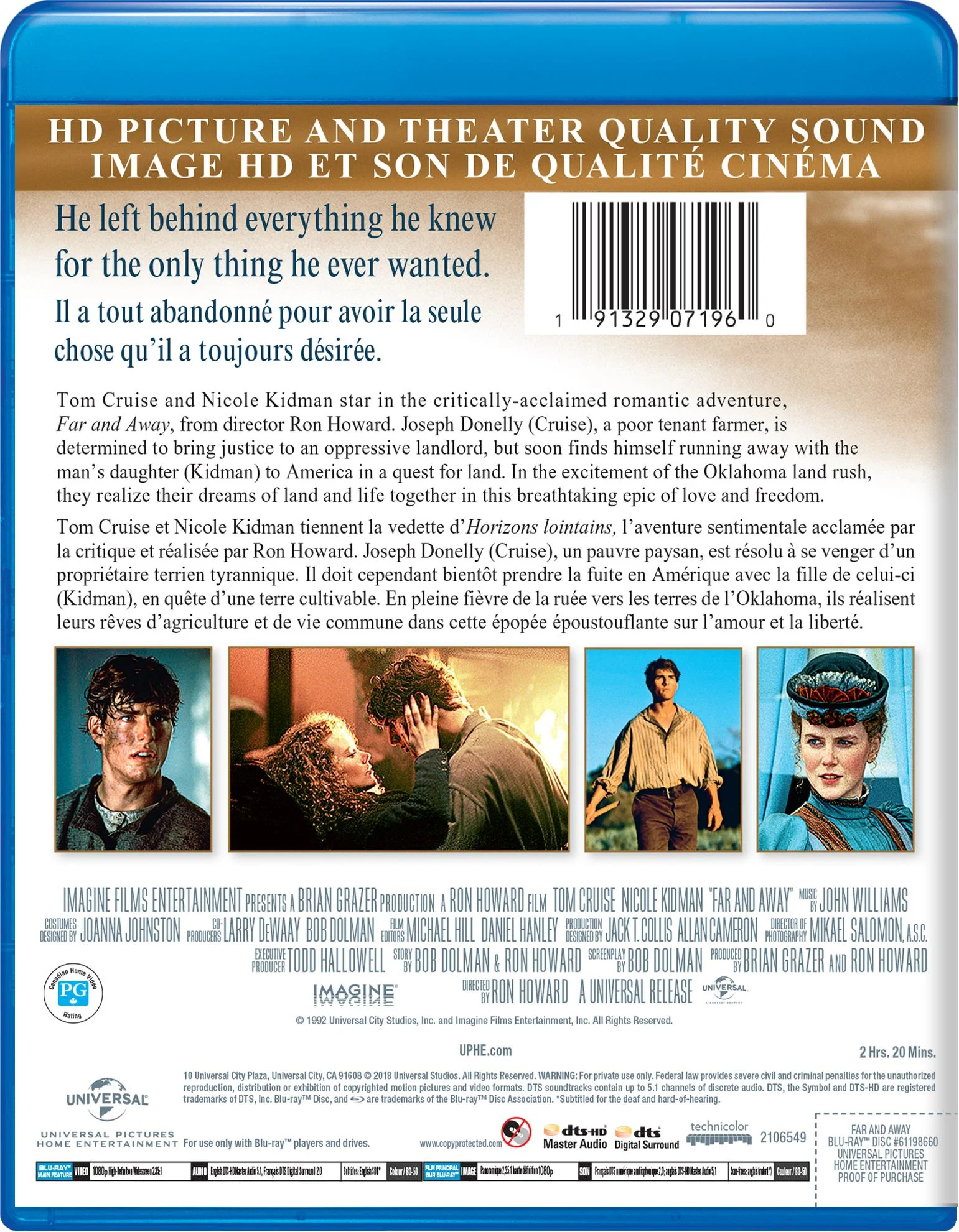 Far and Away [Blu-Ray] - Image 3