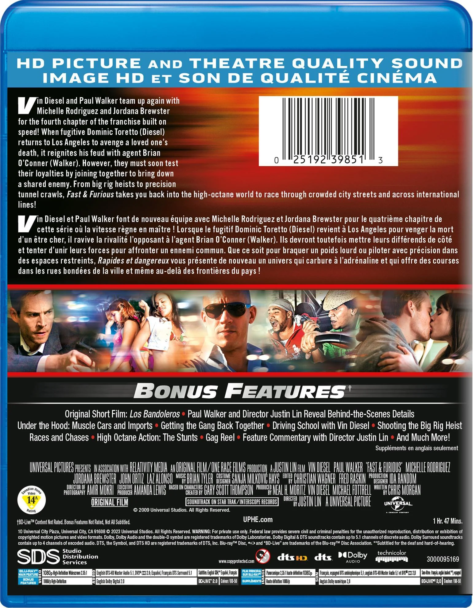 Fast & Furious [Blu-Ray] - Image 3