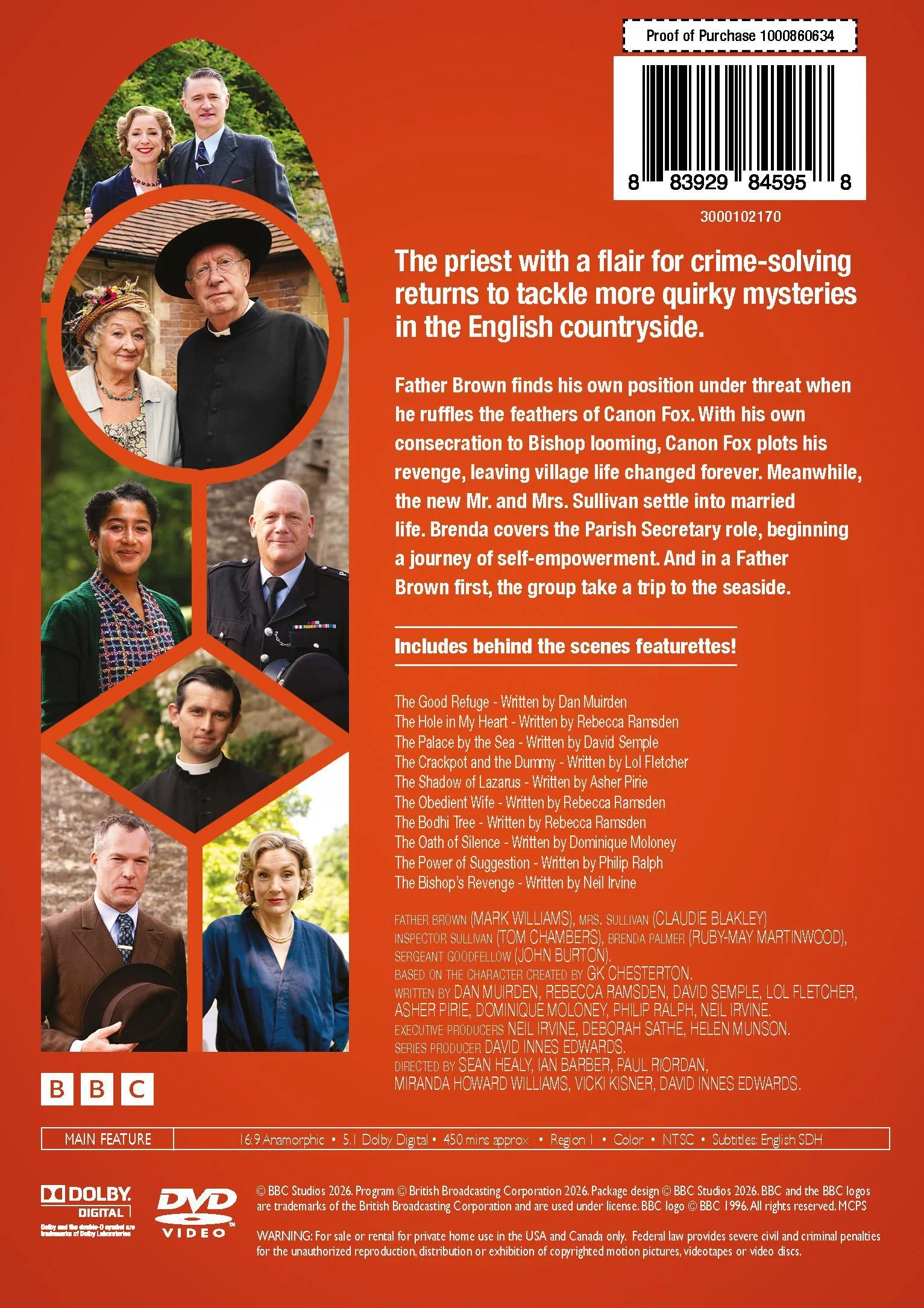 Father Brown: Season Thirteen [DVD] - Image 3