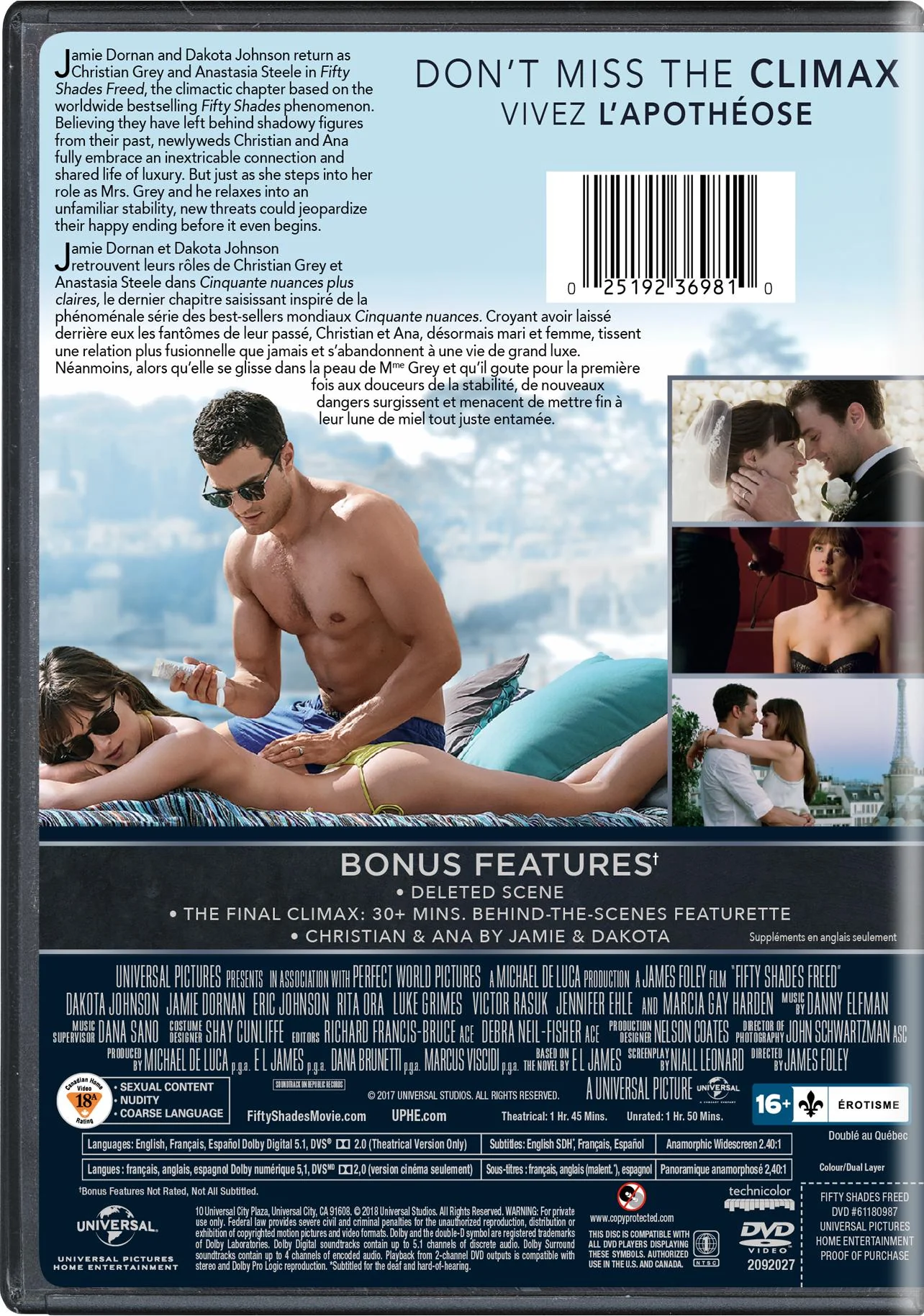 Fifty Shades Freed [DVD] - Image 3