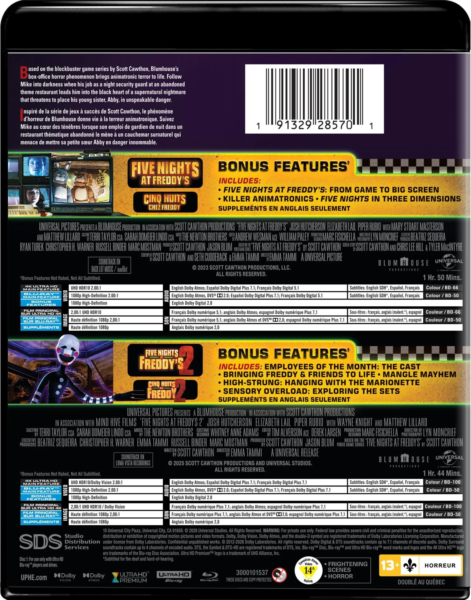 Five Nights at Freddy's 2-Movie Collection [UHD] - Image 3