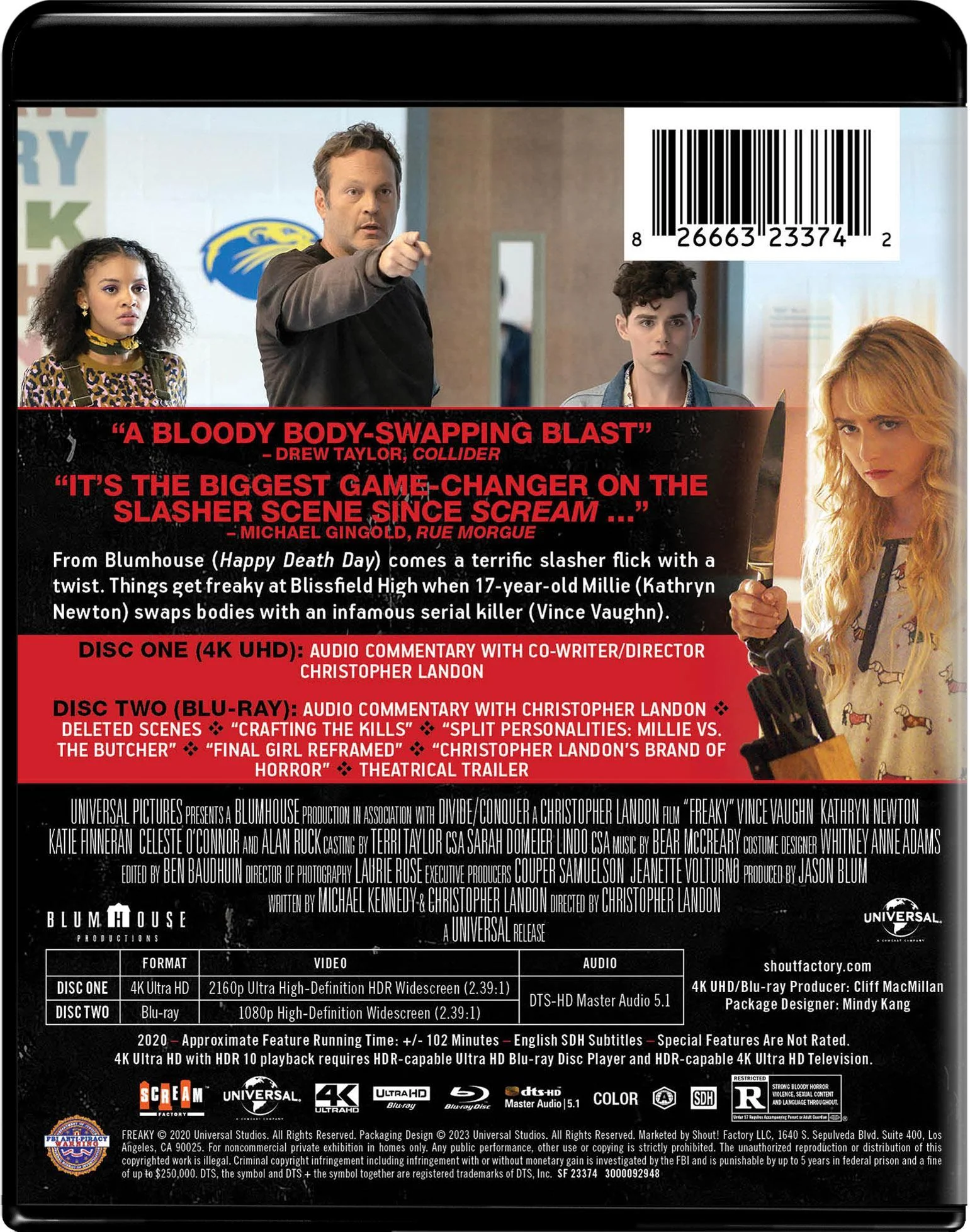 Freaky - 4K Ultra HD + Blu-ray [UHD] - Image 3