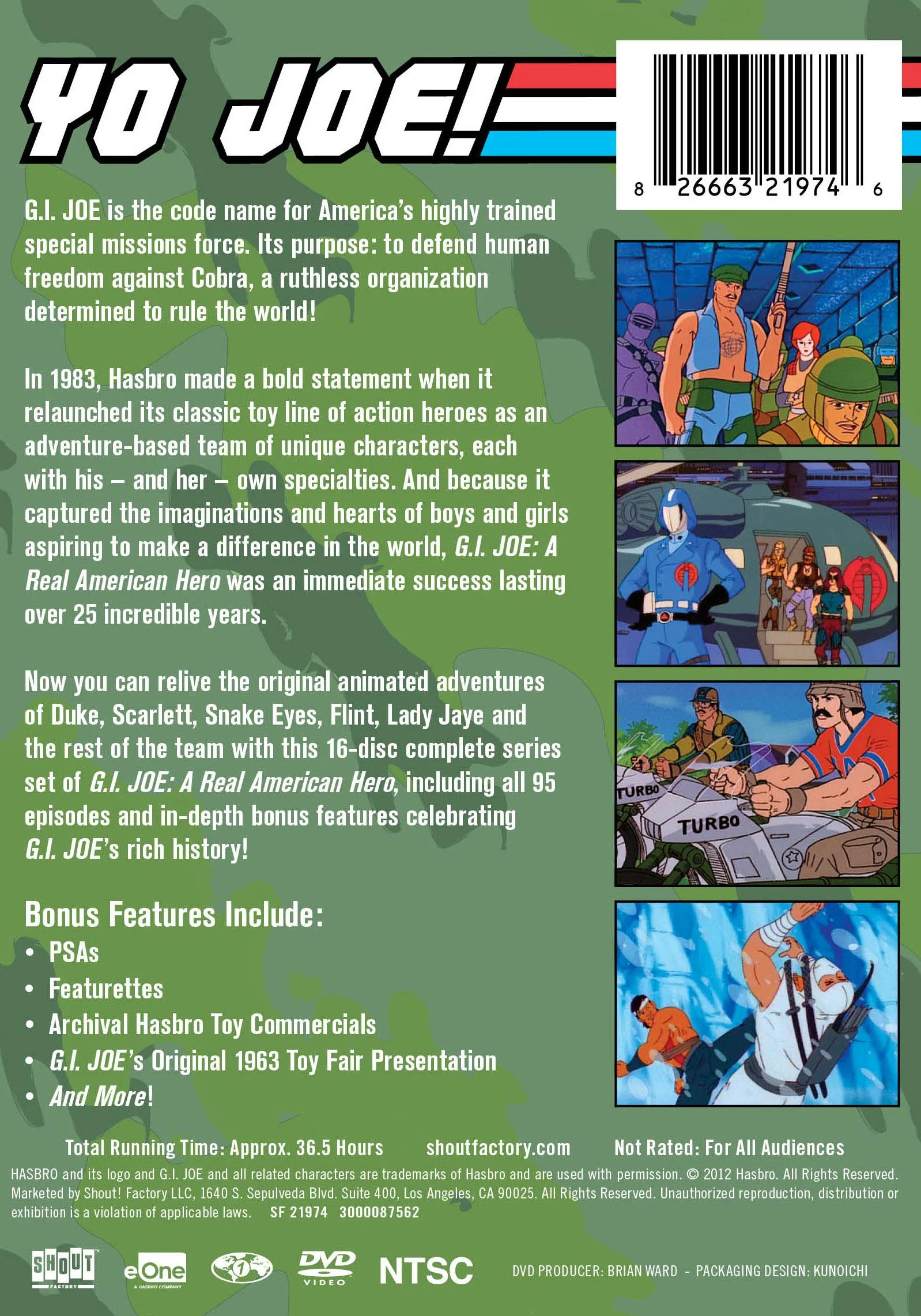 G.I. JOE: A Real American Hero - The Complete First Series [DVD] - Image 3