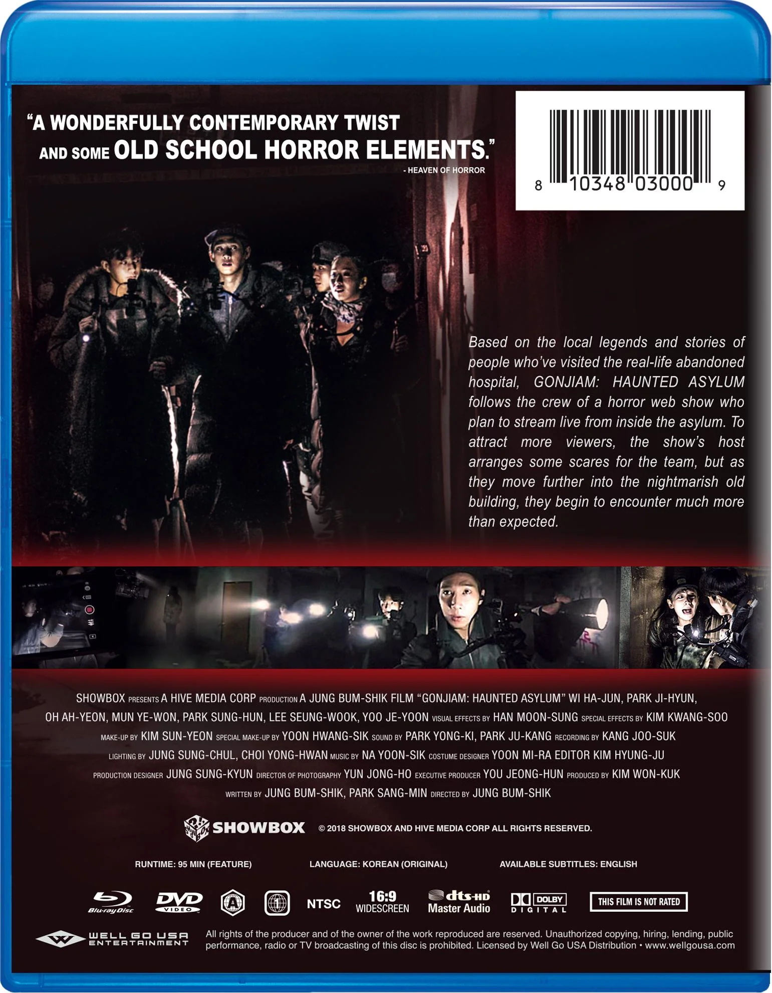 Gonjiam: Haunted Asylum (with DVD) [Blu-ray] - Image 3